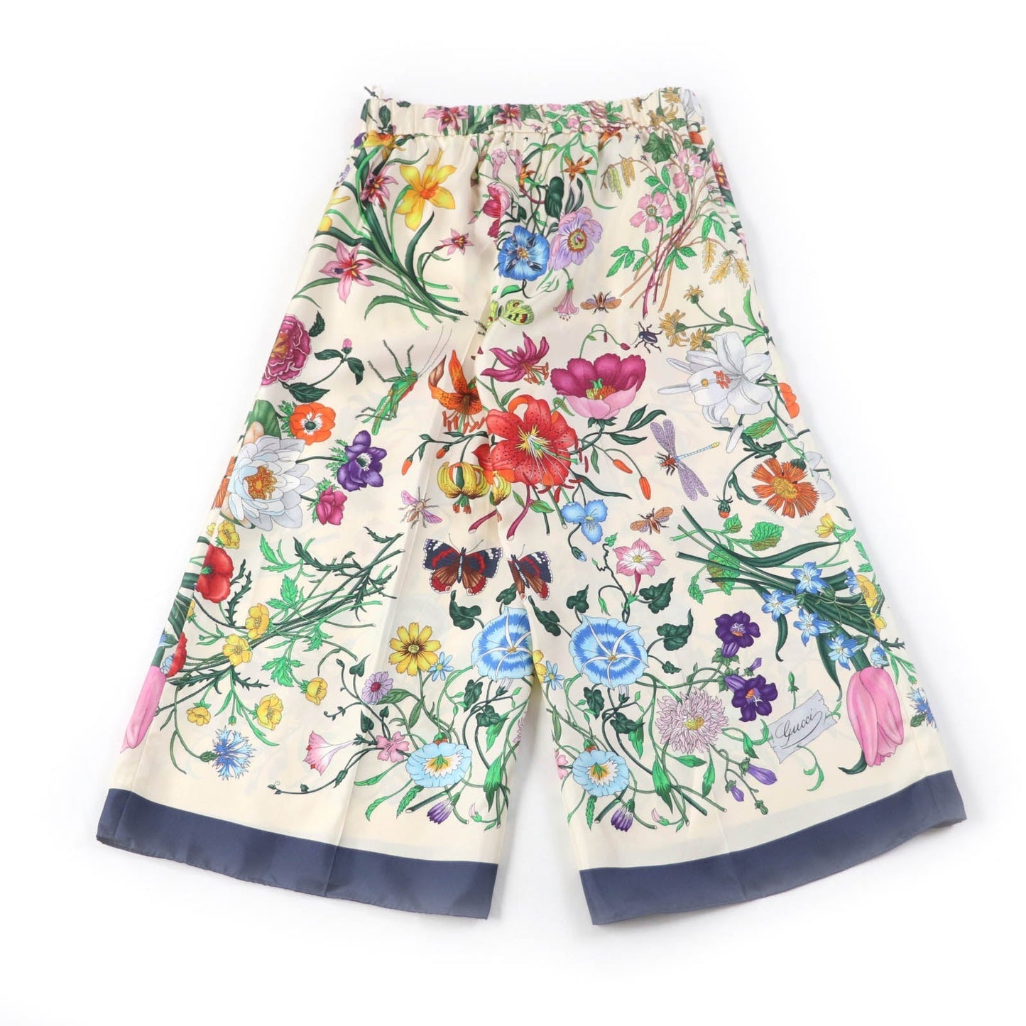 GUCCI Wide pants 517265 silk Multi 36