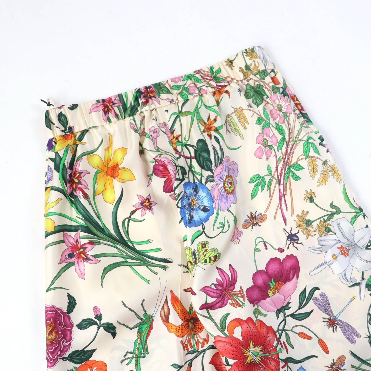 GUCCI Wide pants 517265 silk Multi 36
