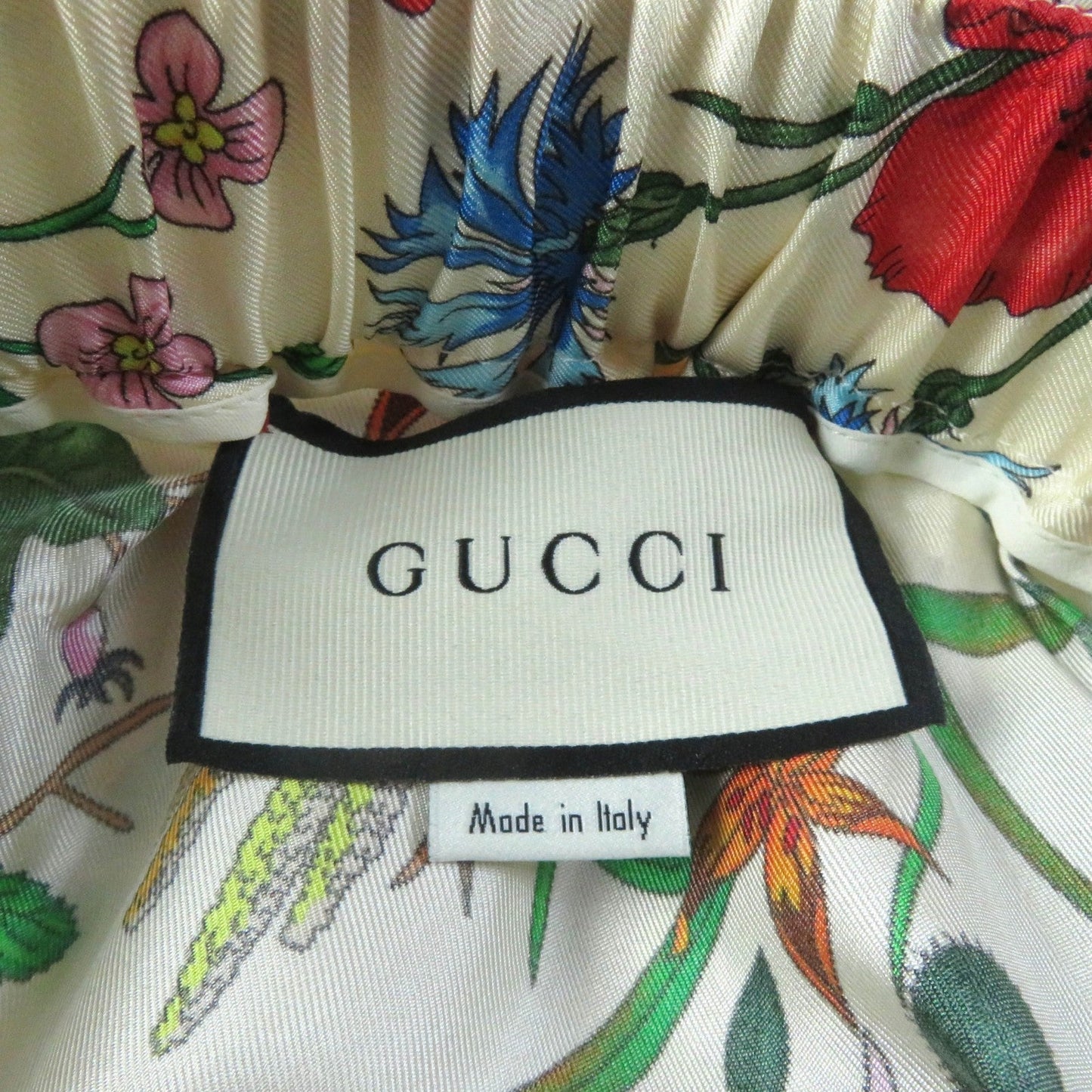 GUCCI Wide pants 517265 silk Multi 36
