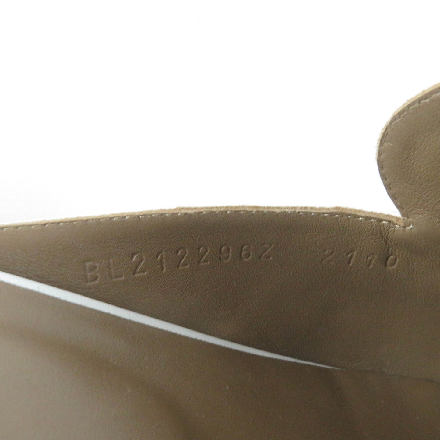 HERMES Mule leather white Oz 38.5