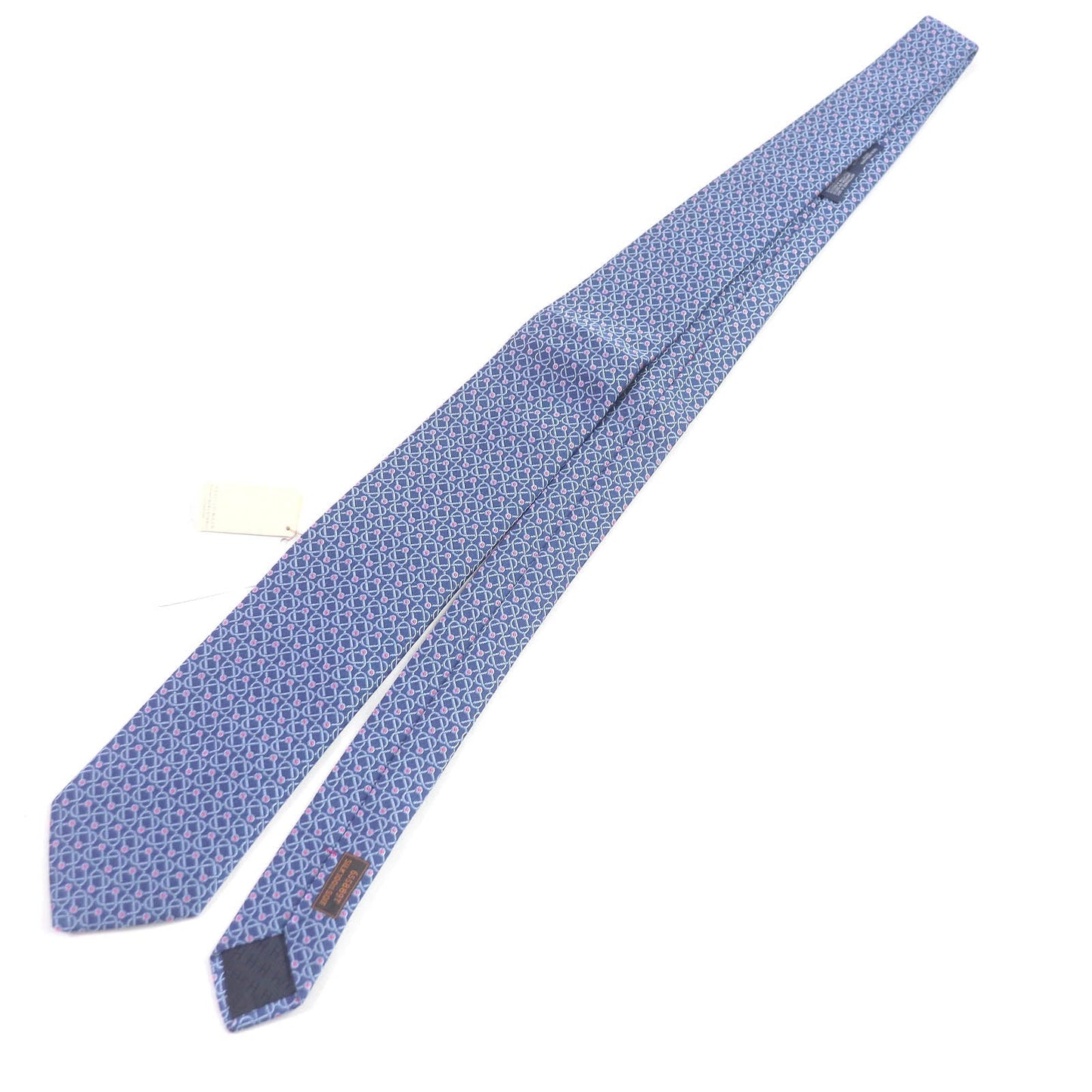 HERMES tie 655889T silk Blue gene