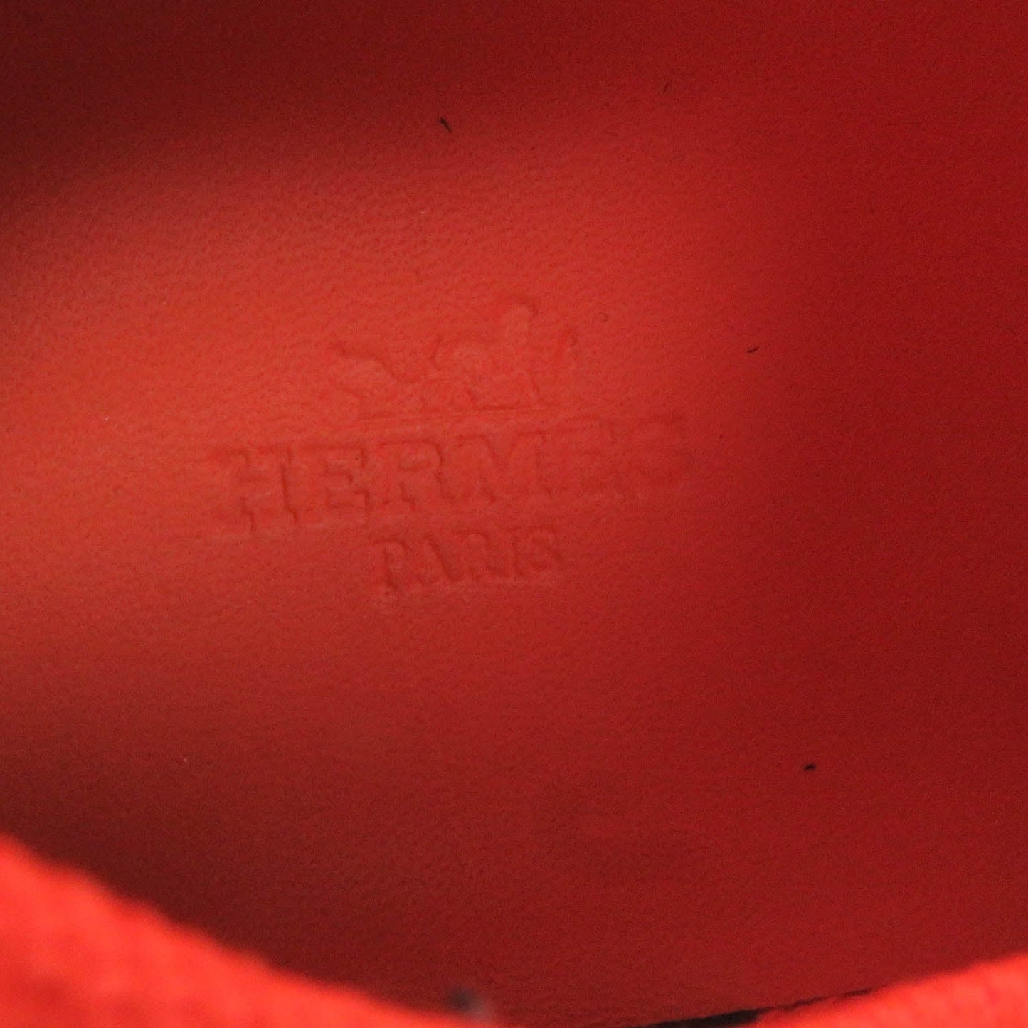 HERMES Low cut sneakers leather Yellow black Duel 42