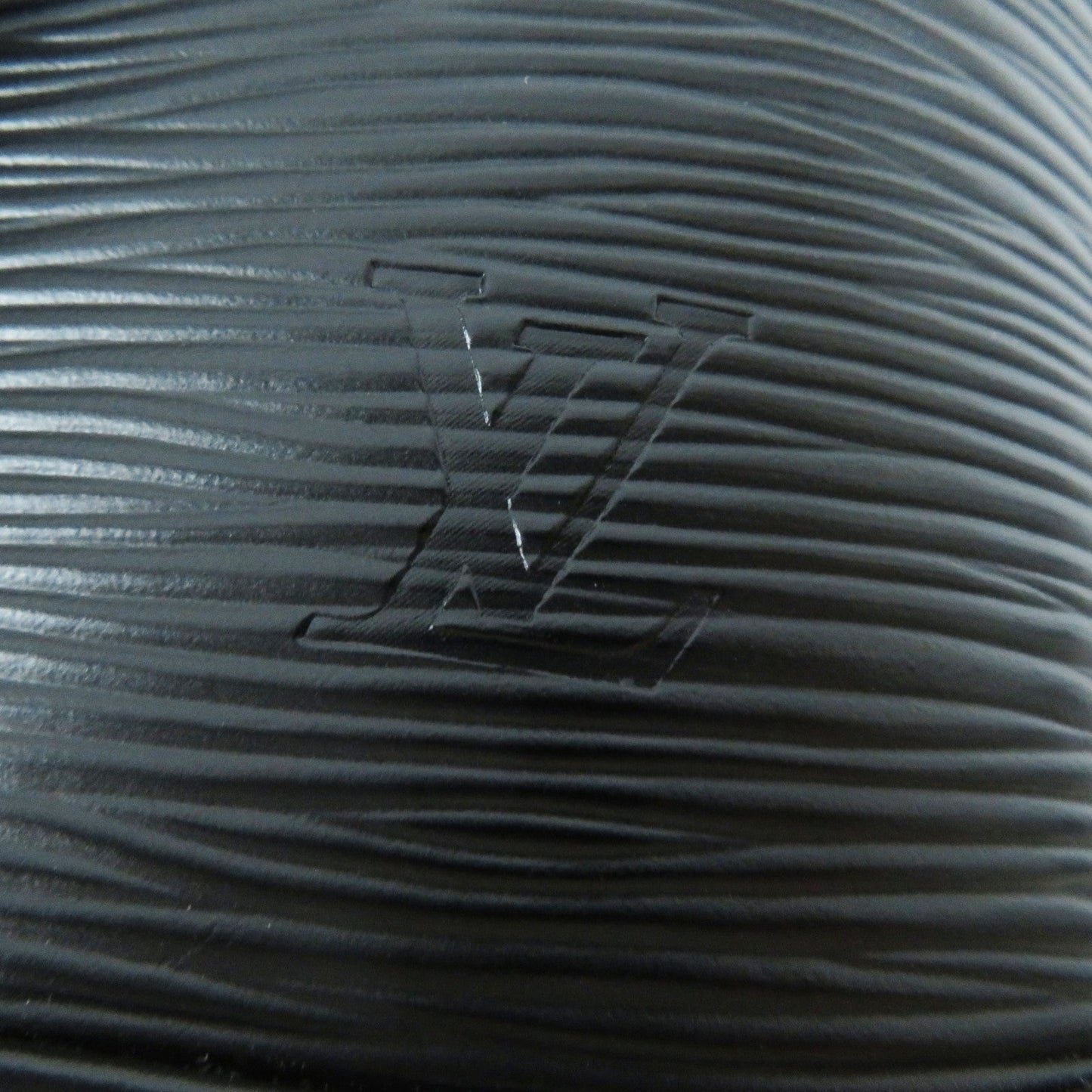 LOUIS VUITTON Handbag M40862 Epi Leather black Alma BB