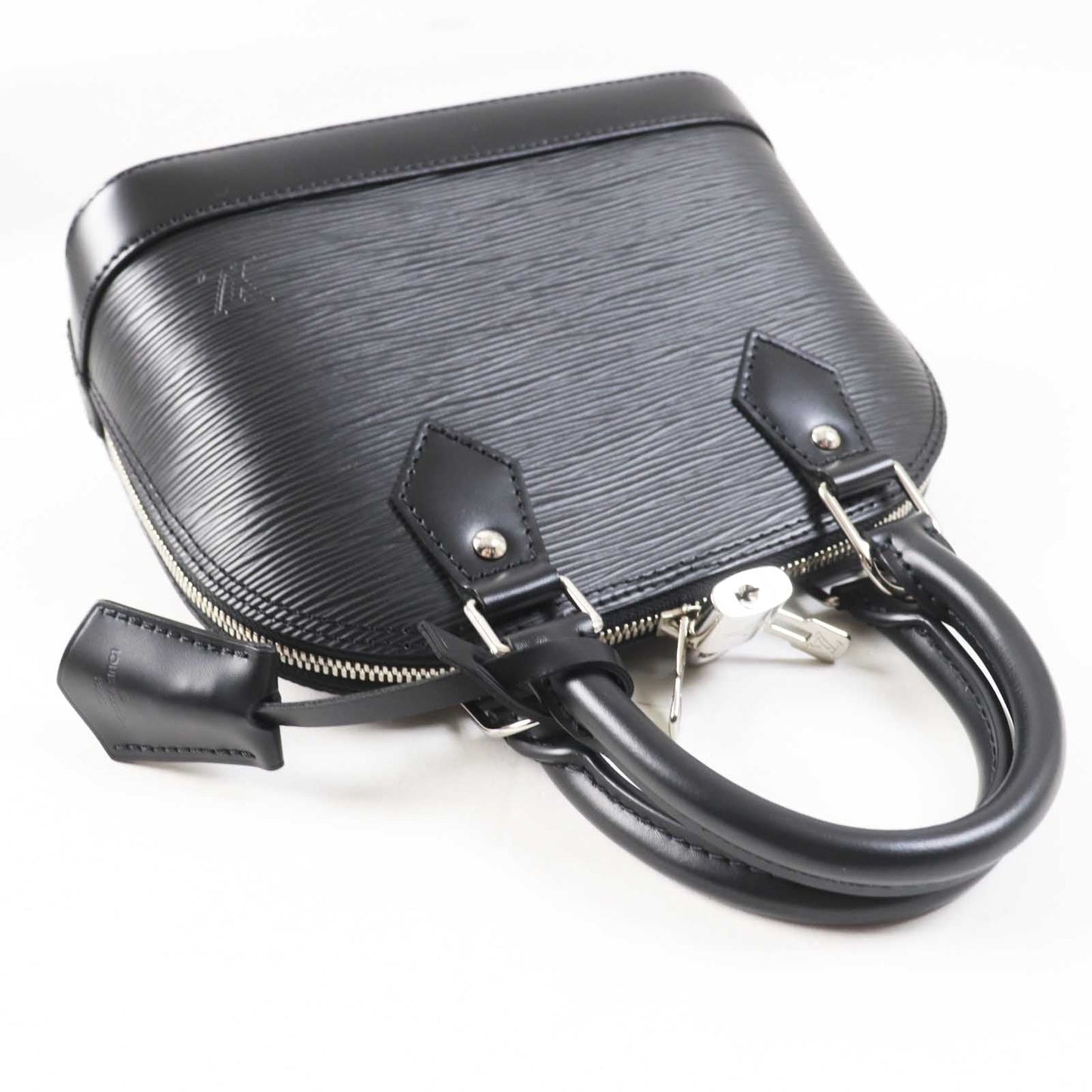 LOUIS VUITTON Handbag M40862 Epi Leather black Alma BB