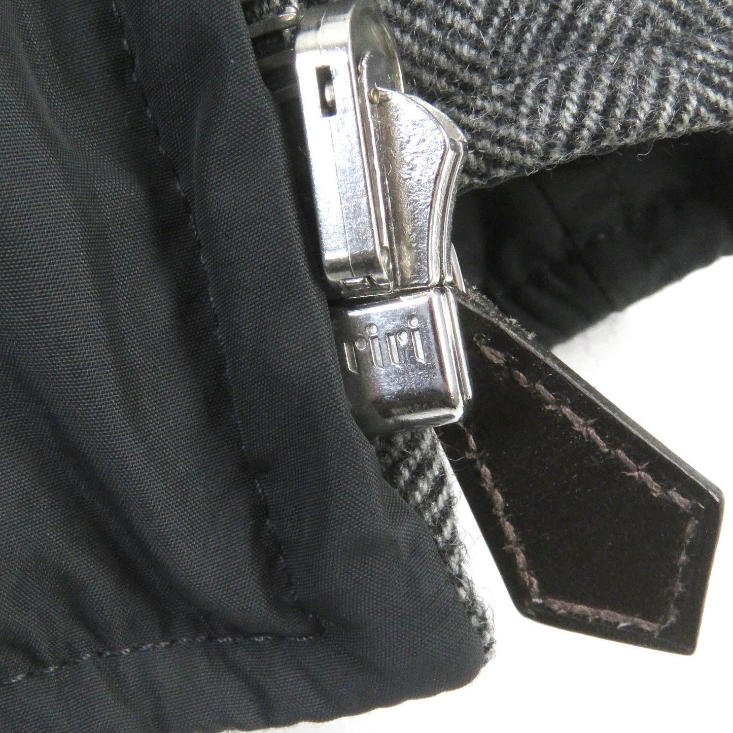 HERMES Down jacket cashmere gray 52
