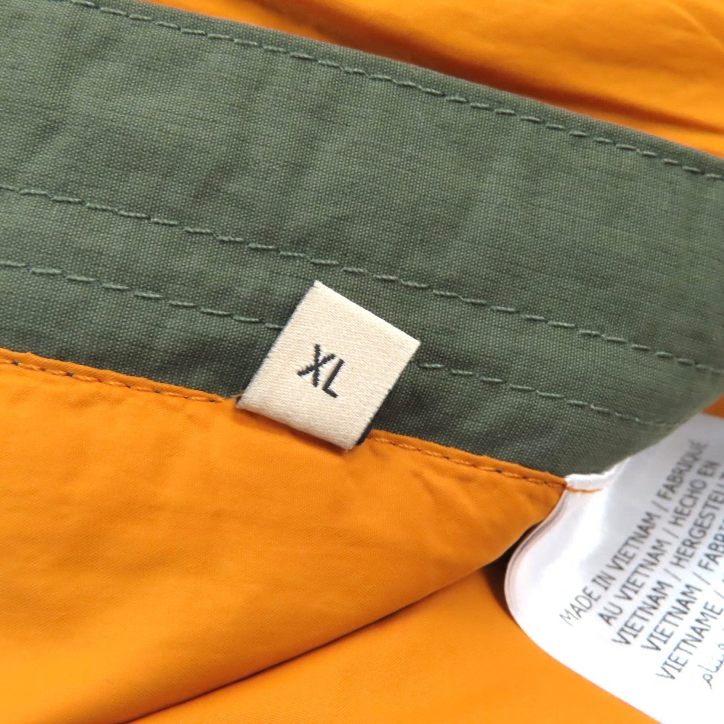 GUCCI Pants 663766 Nylon Khaki Navy XL