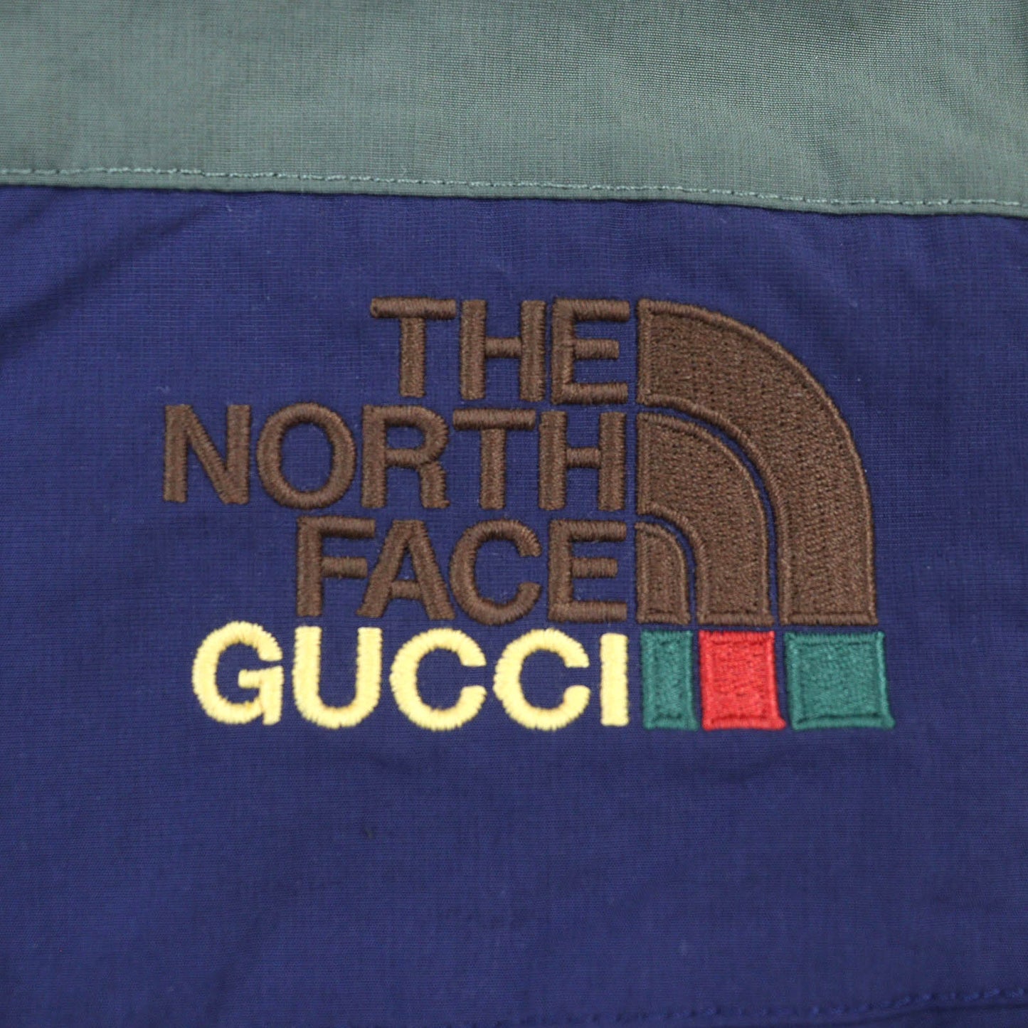 GUCCI Pants 663766 Nylon Khaki Navy XL