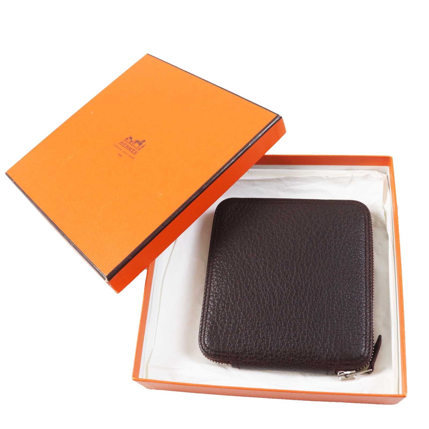 HERMES Eco bag Buffel skipper Cacao Silky pop