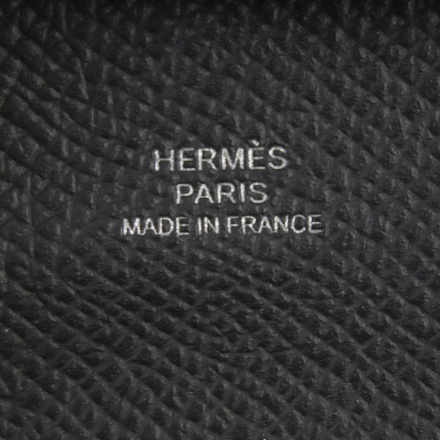 HERMES Coin case Epsom black Bastia