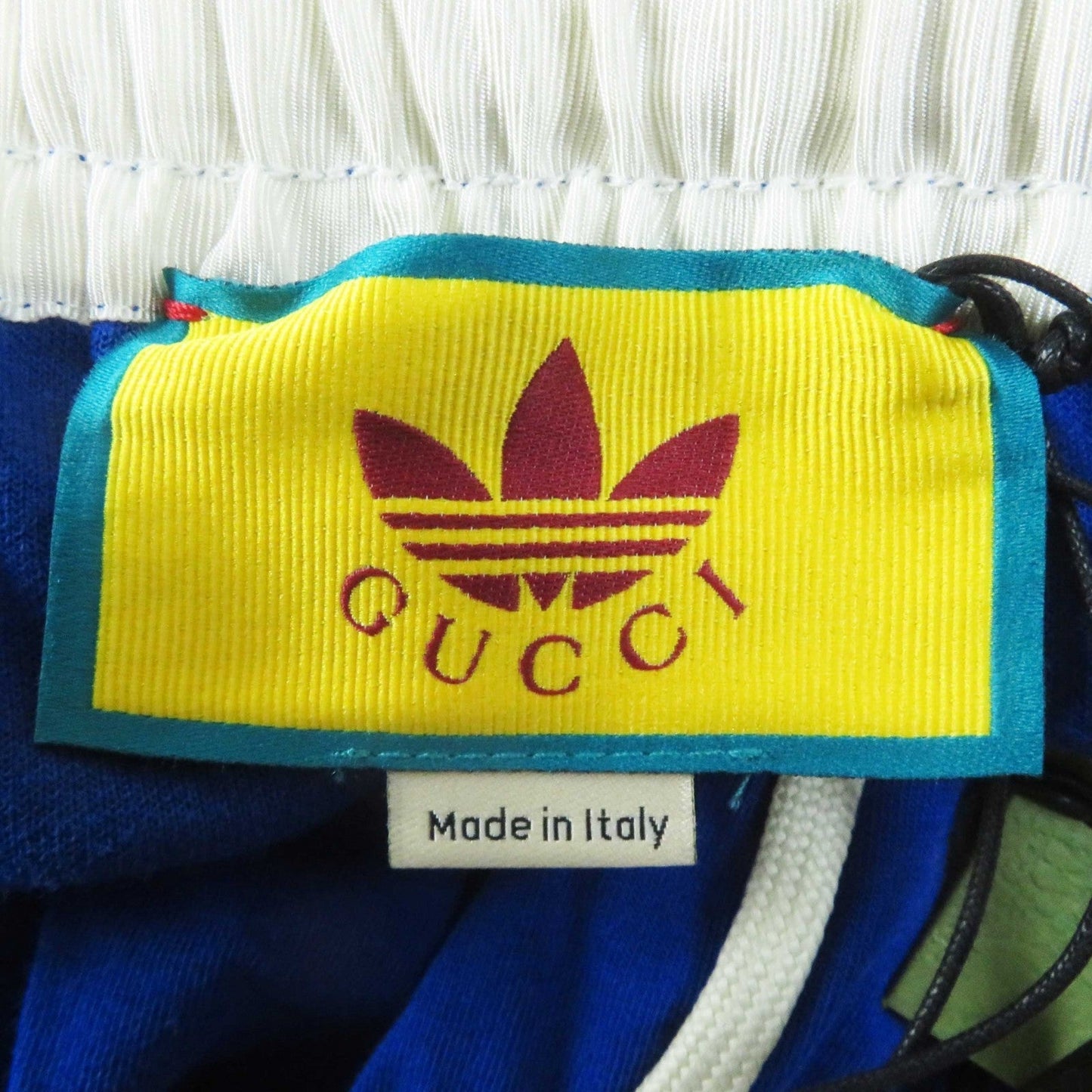 GUCCI Pants 696270 polyester cobalt blue Web line Flared jogging pants M
