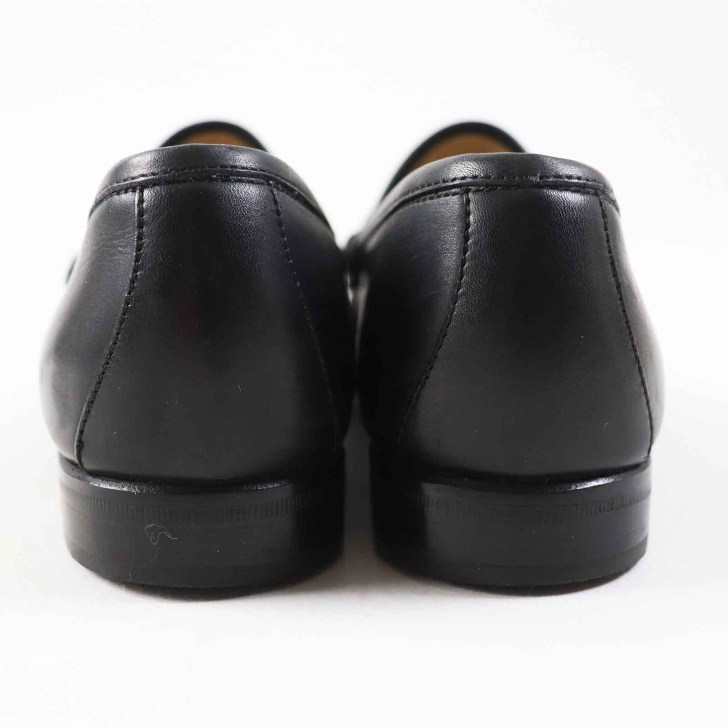 GUCCI loafers 100 0255／1 leather black 36