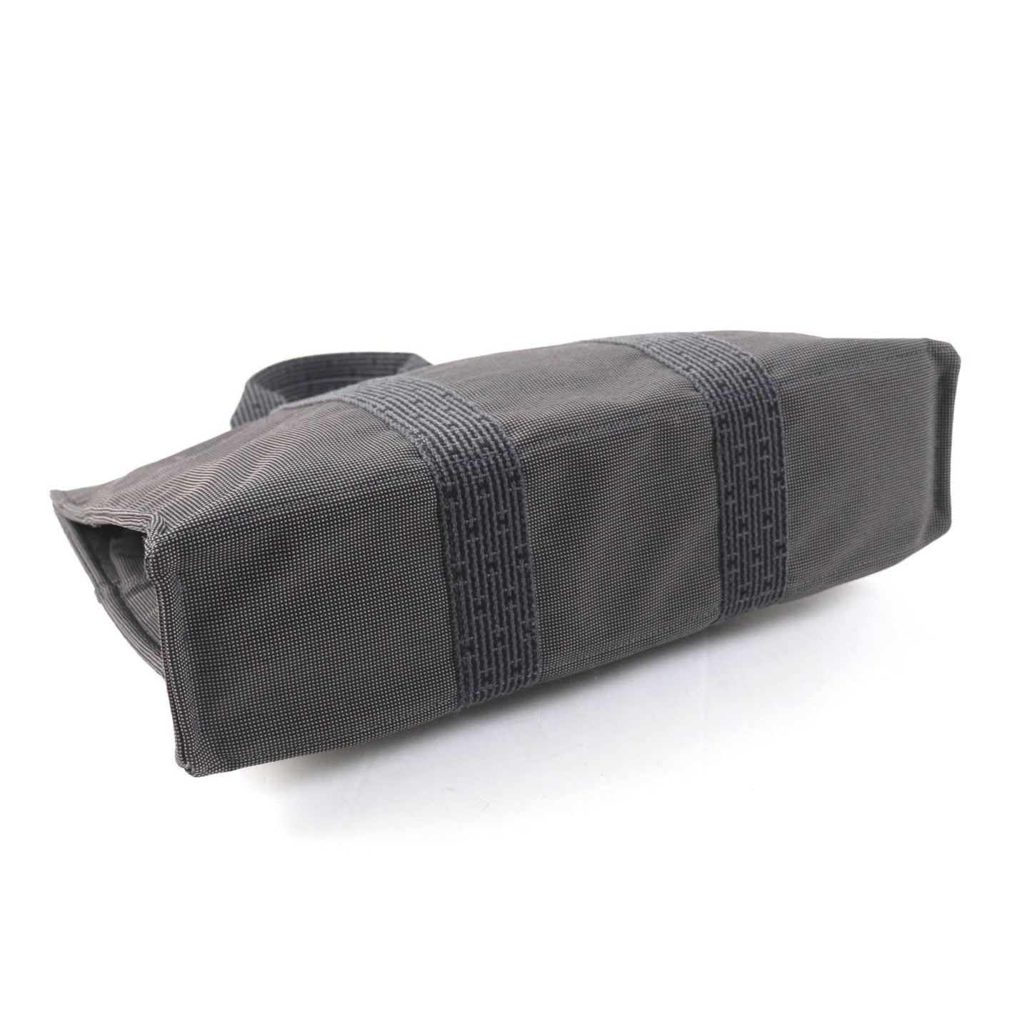 HERMES Tote Bag polyamide gray Her LineMM