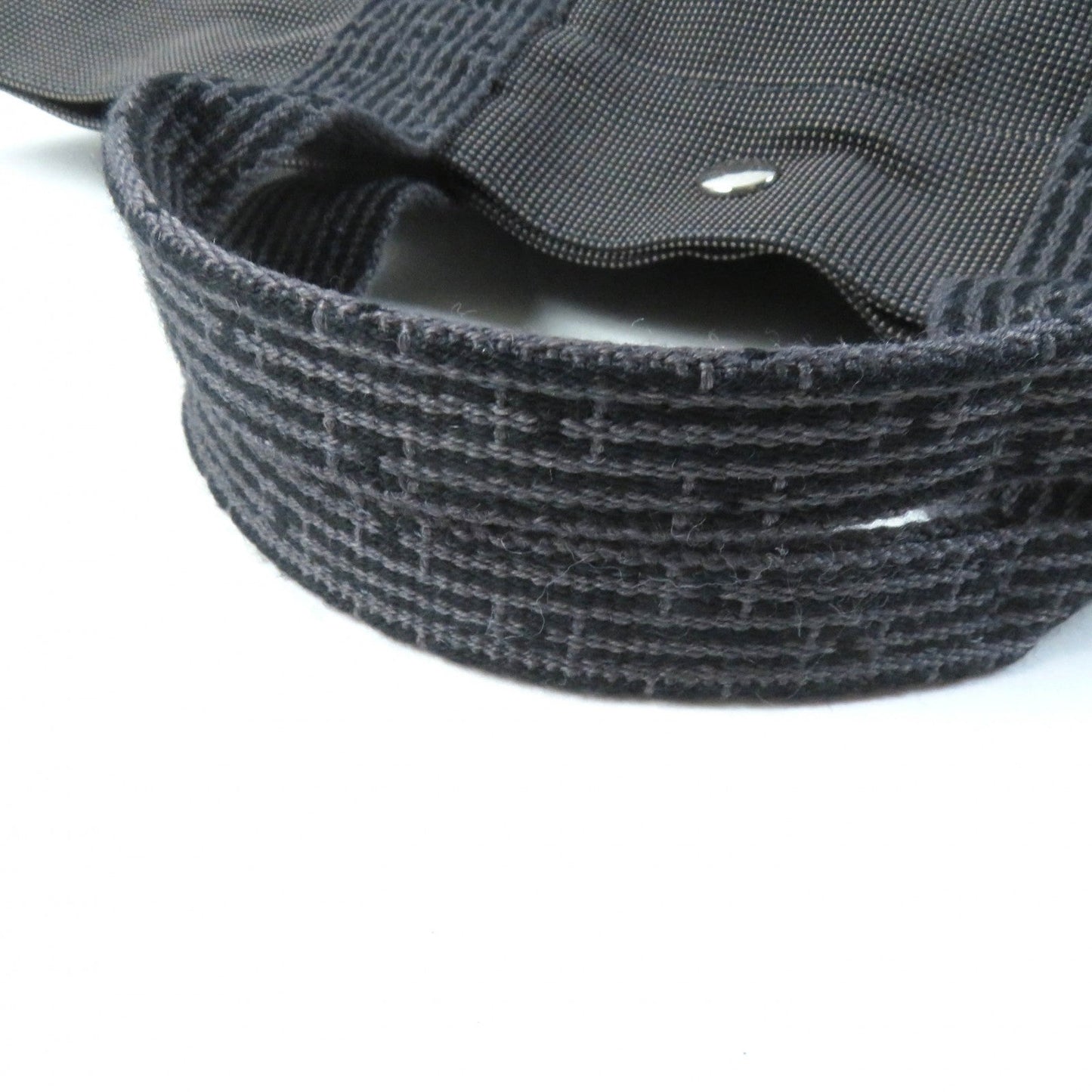 HERMES Tote Bag polyamide gray Her LineMM