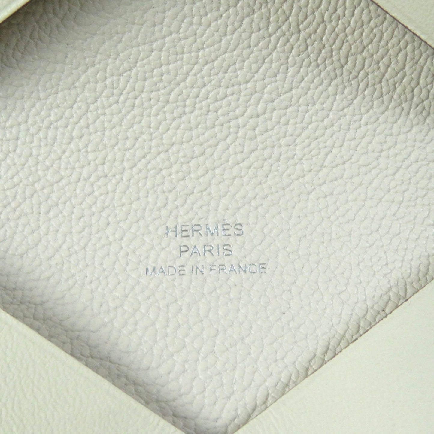 HERMES Card Case Vaux Swift Nata Calvi Aviatris