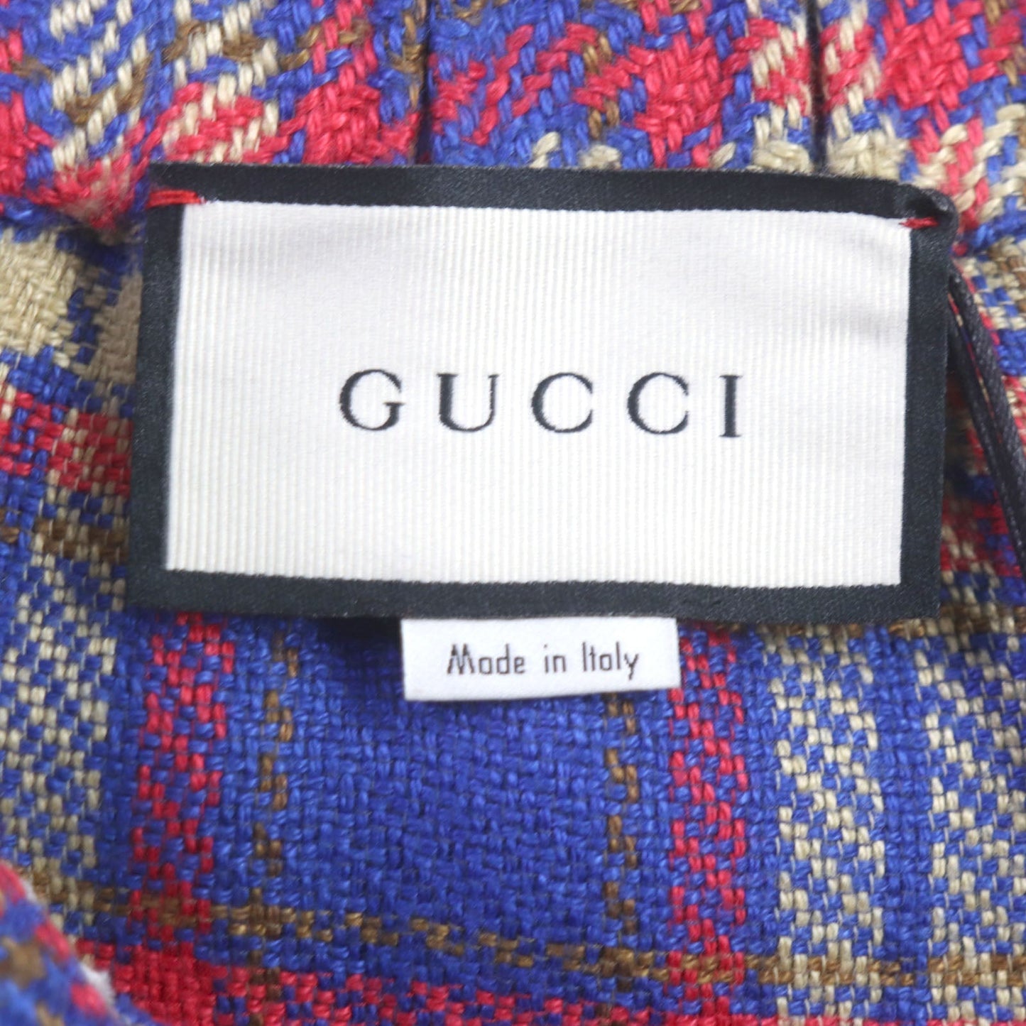 GUCCI Shorts 630590 linen blue multi 44