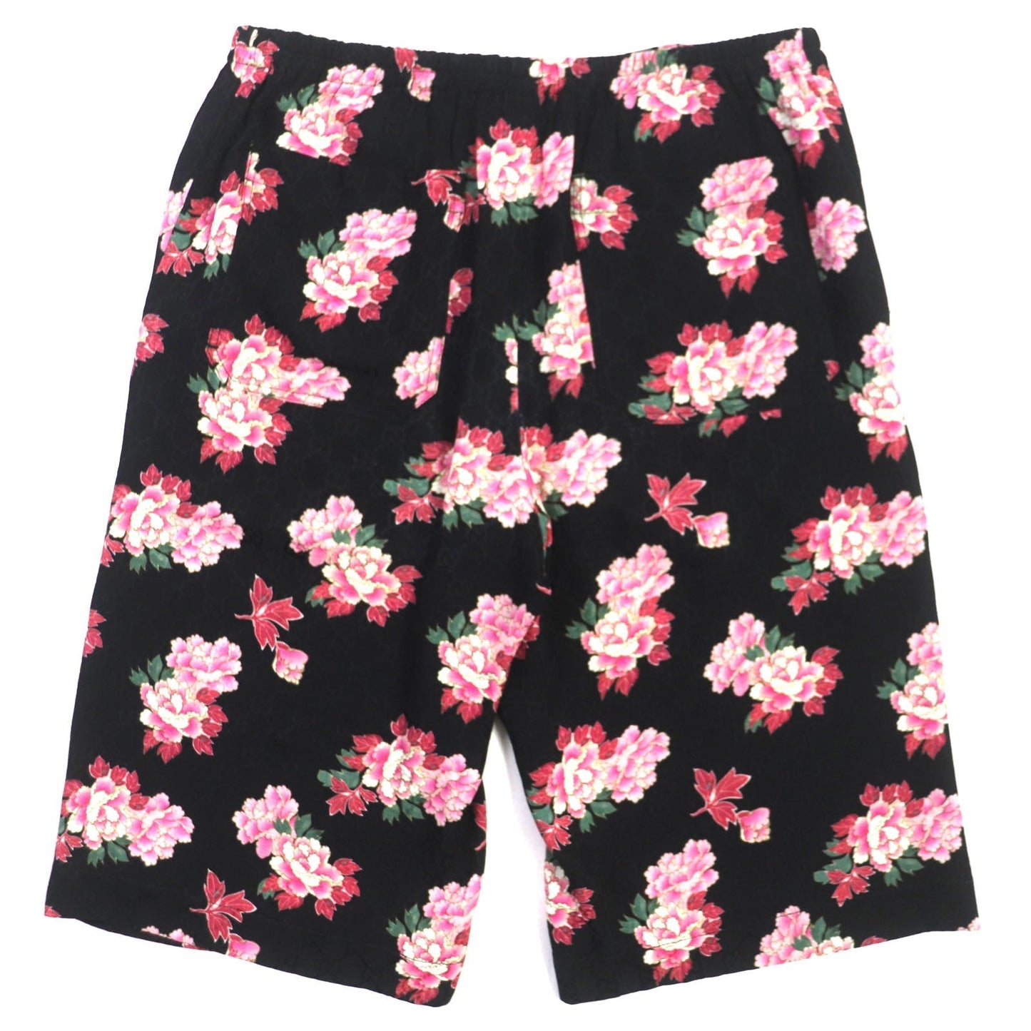 GUCCI Shorts 624399 silk Black pink 44