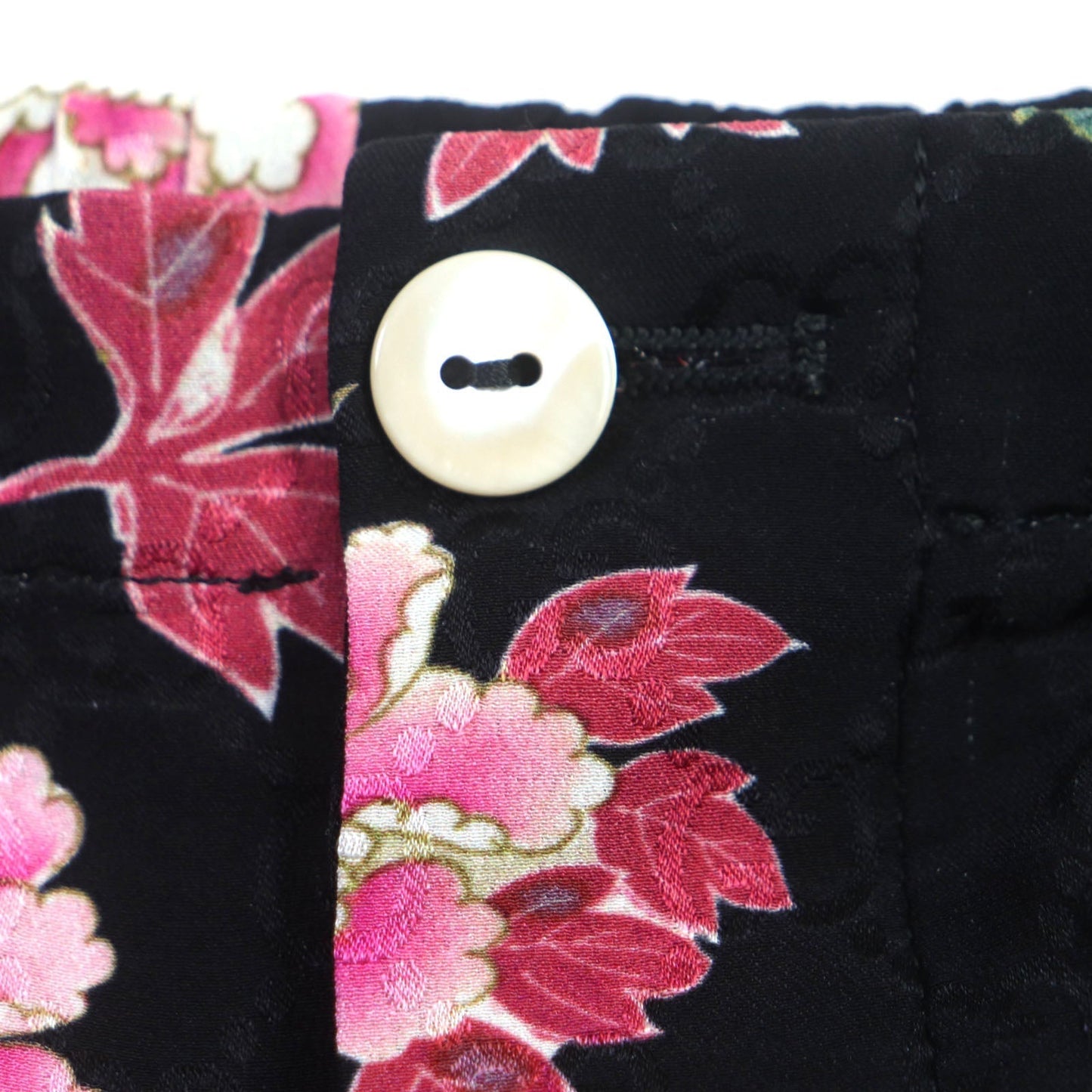 GUCCI Shorts 624399 silk Black pink 44