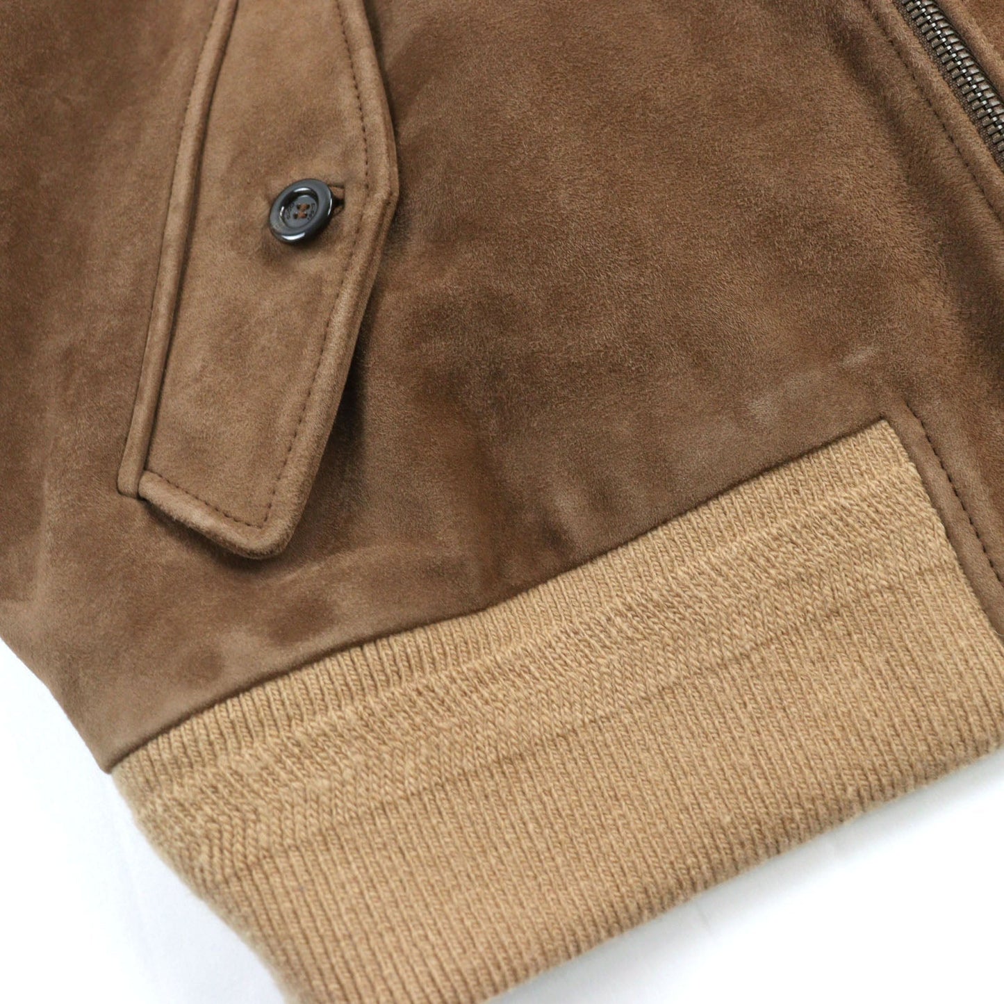 GUCCI Blouson 573544 Goat leather Brown 46