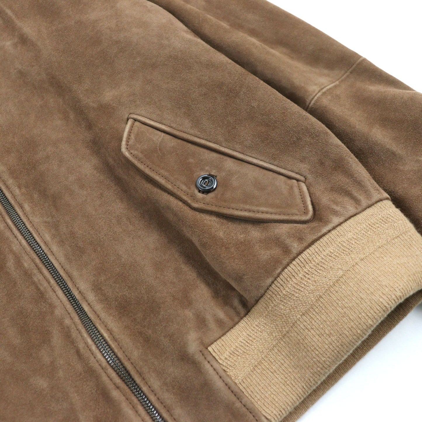 GUCCI Blouson 573544 Goat leather Brown 46