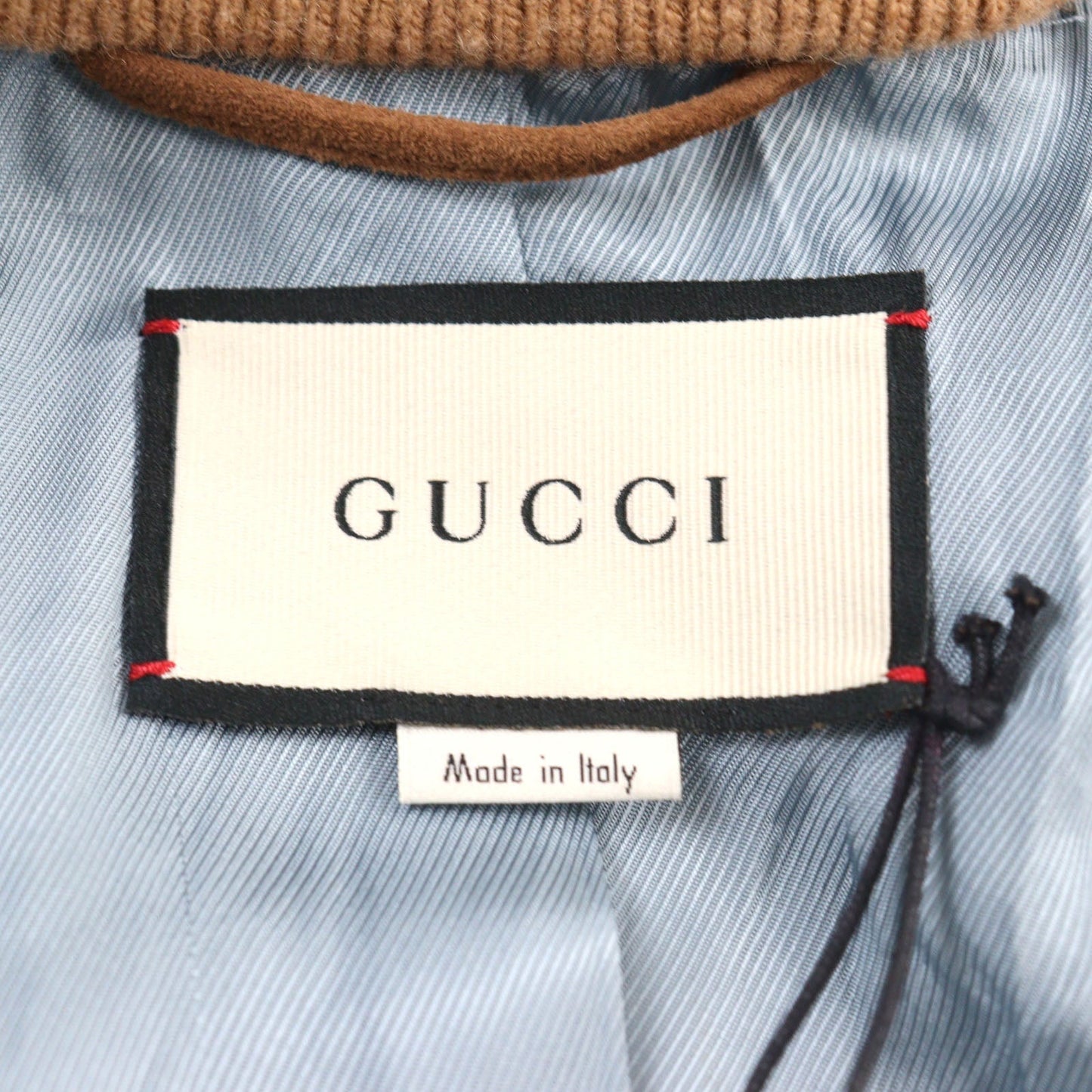 GUCCI Blouson 573544 Goat leather Brown 46