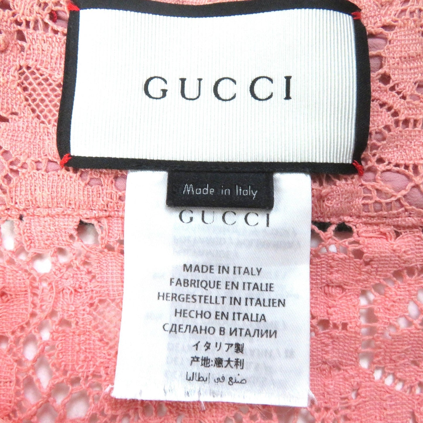 GUCCI skirt wool pink 40