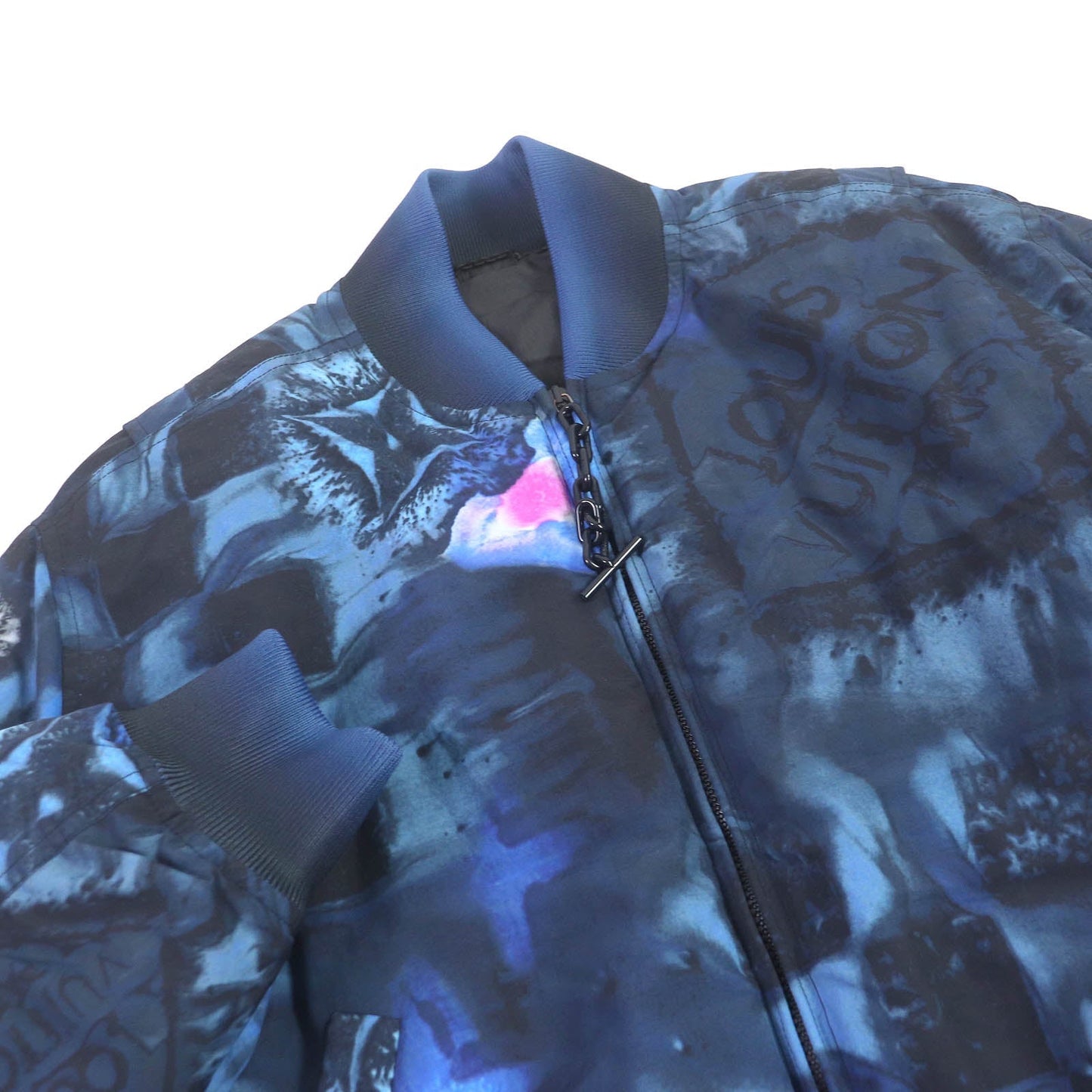 LOUIS VUITTON Blouson HLB05EDR2 Nylon Navy 44