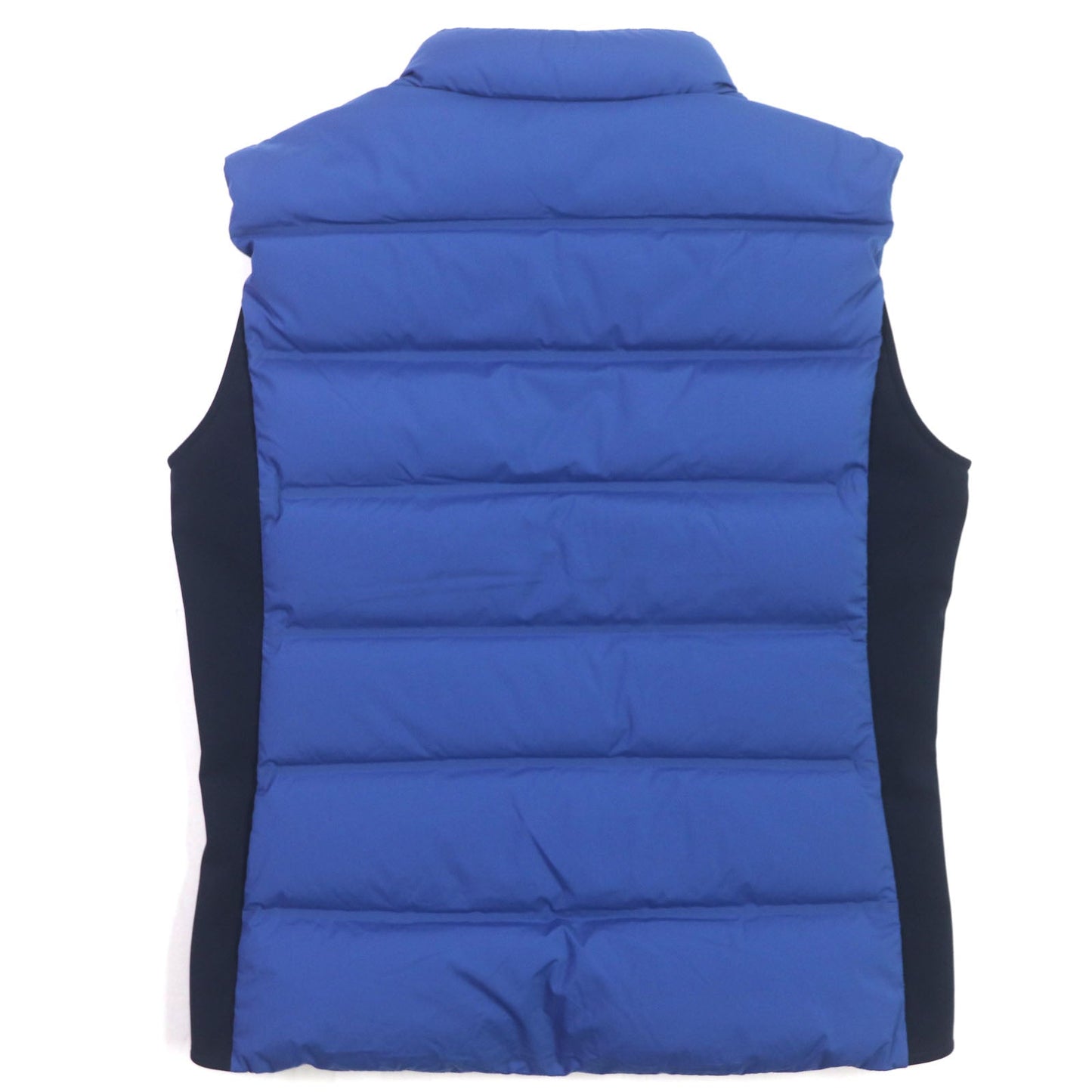 HERMES Down vest Nylon Blue navy S
