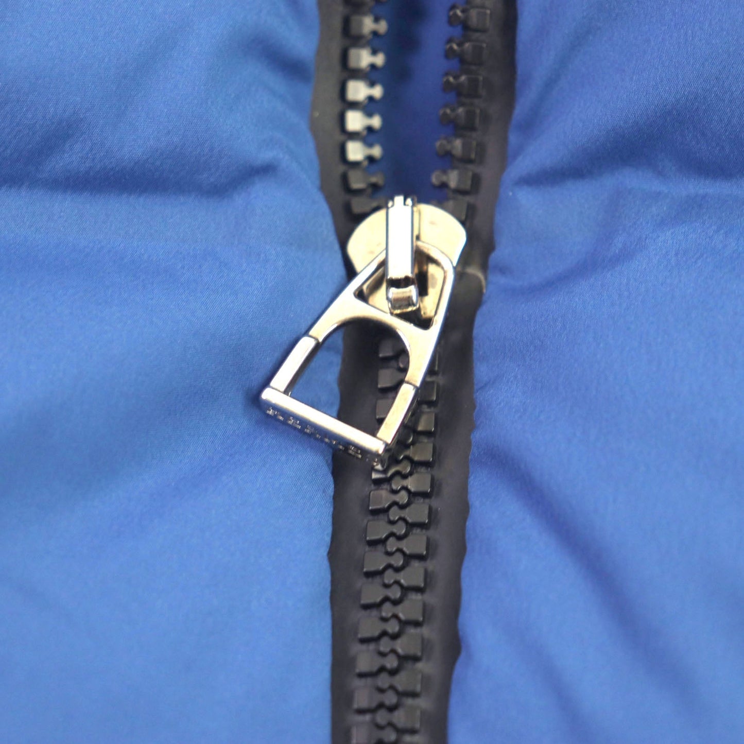 HERMES Down vest Nylon Blue navy S