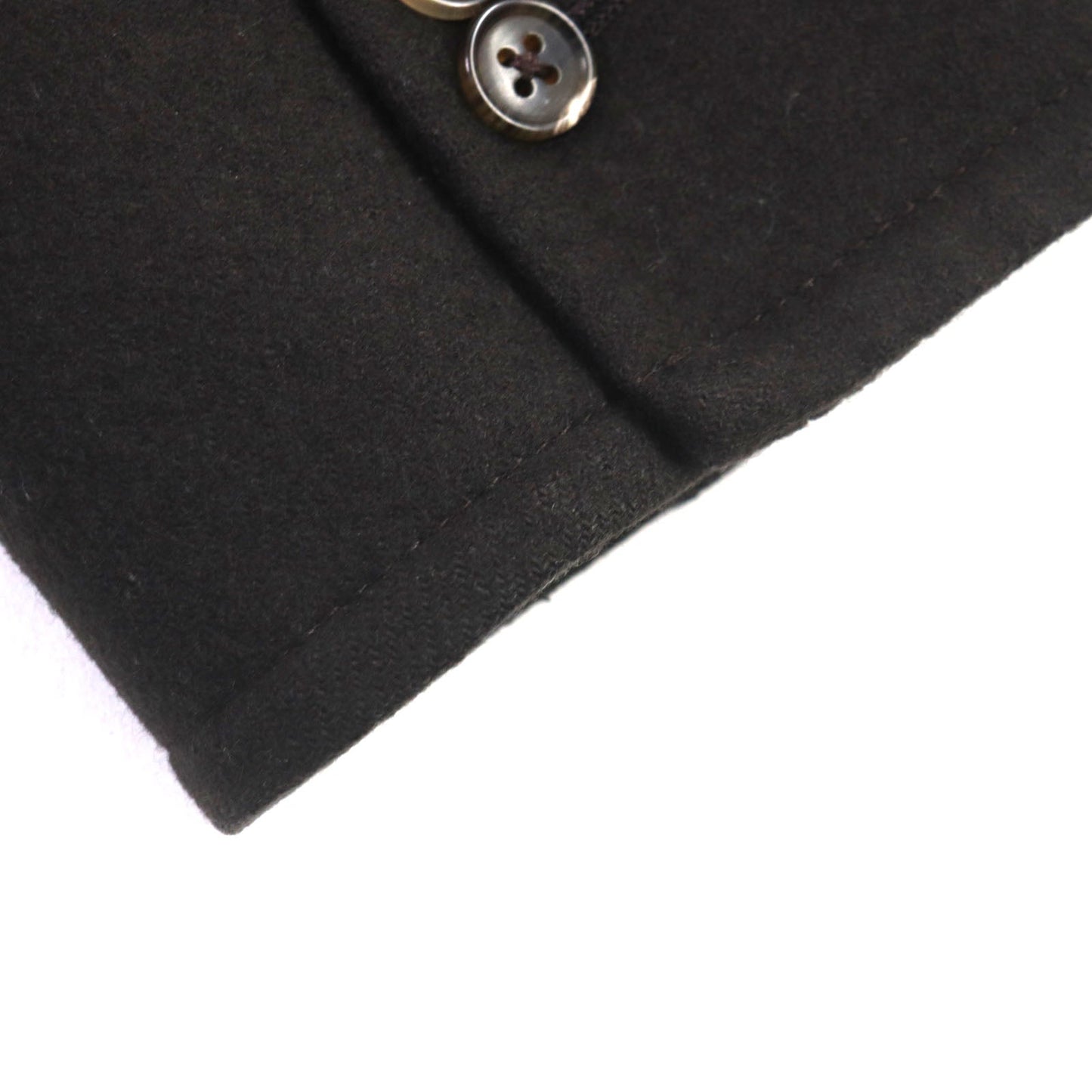 HERMES Chester coat cashmere Dark brown 44