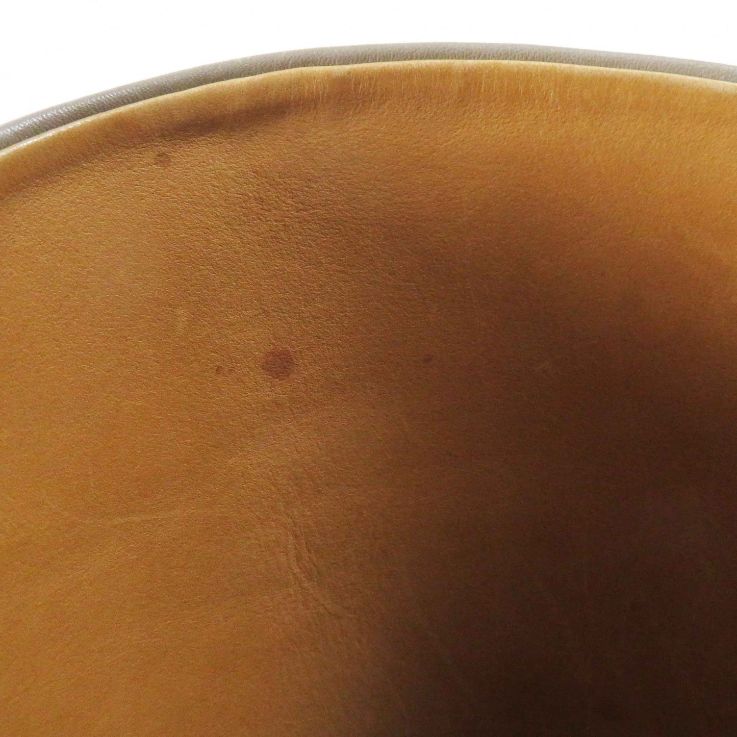 HERMES Knee-high boots leather beige 36