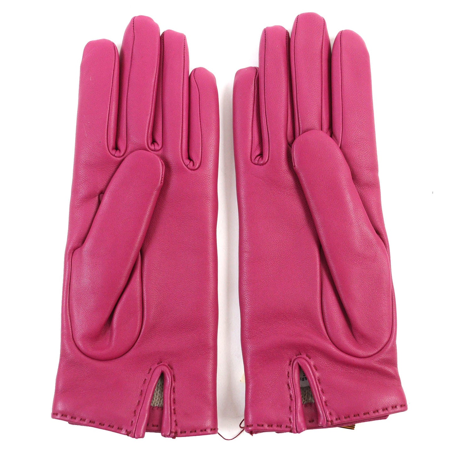 HERMES gloves 162060GB7O060 Lamb leather purple
