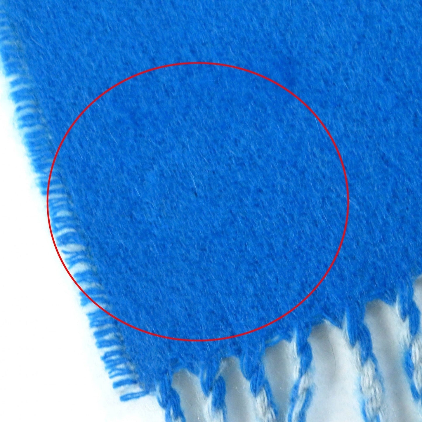 HERMES shawl H259084S cashmere blue