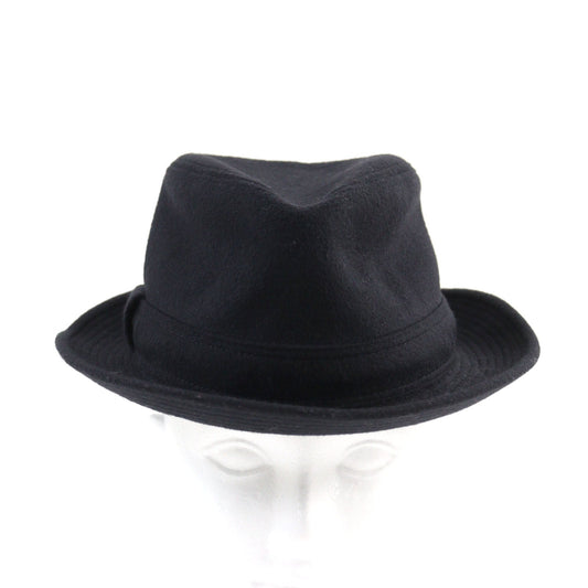 HERMES hat cashmere black
