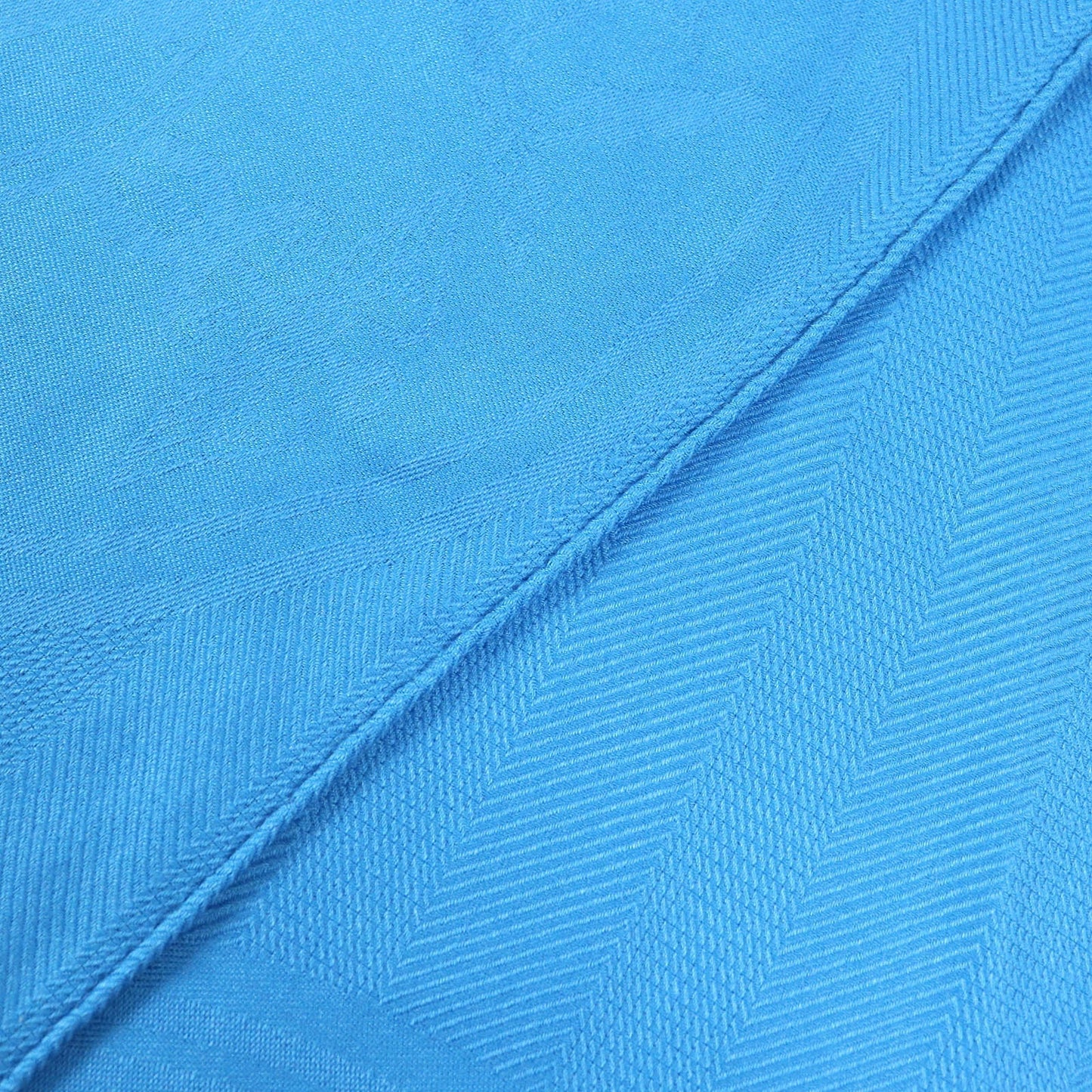 HERMES Stall 262494S cashmere BLEU CYAN ETOLE NEW LIBRIS