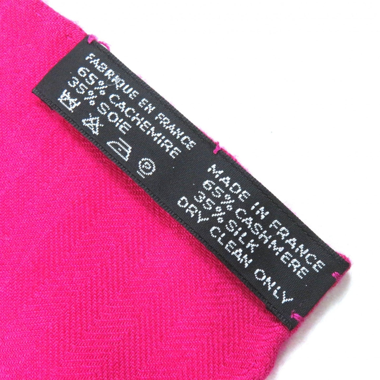 HERMES scarf cashmere multicolor ROSE DE COMPAS Rose of the Compass