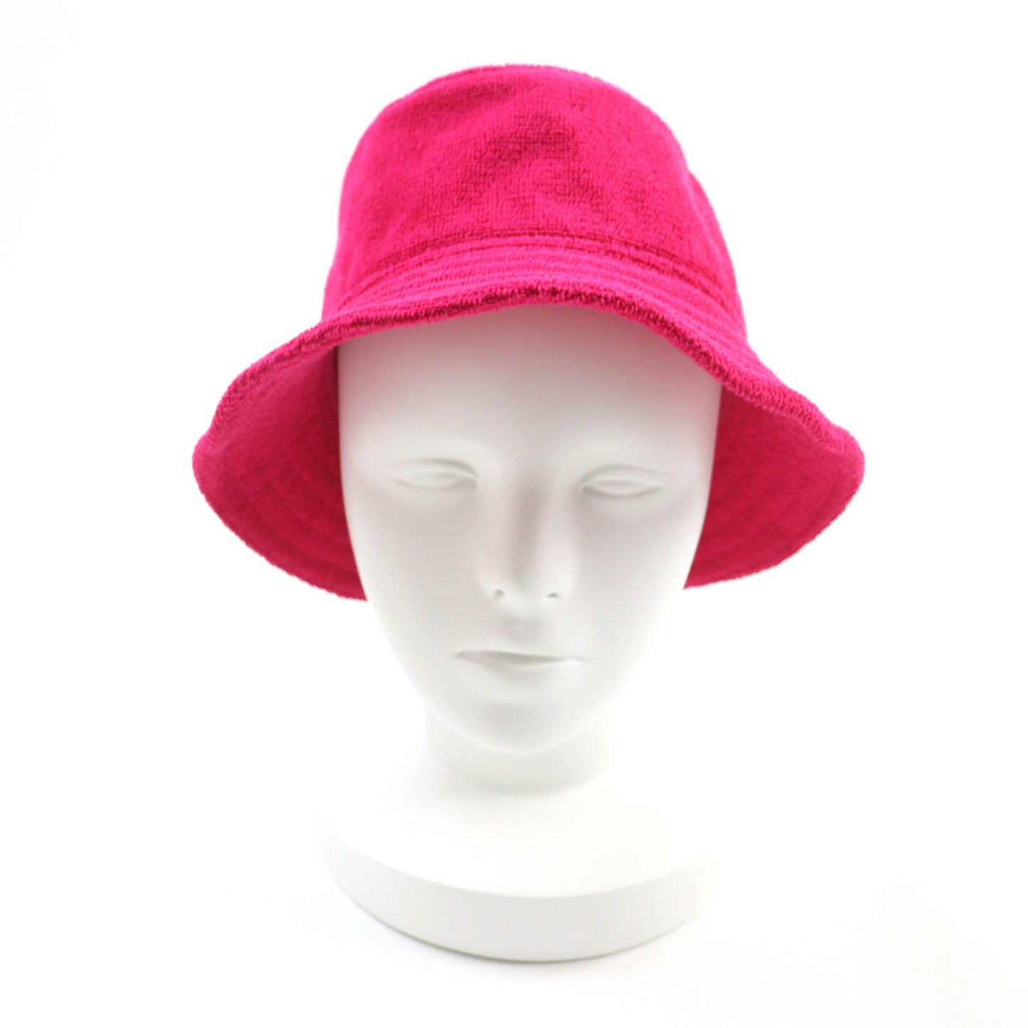 HERMES hat cotton shocking pink Davis Hat 57
