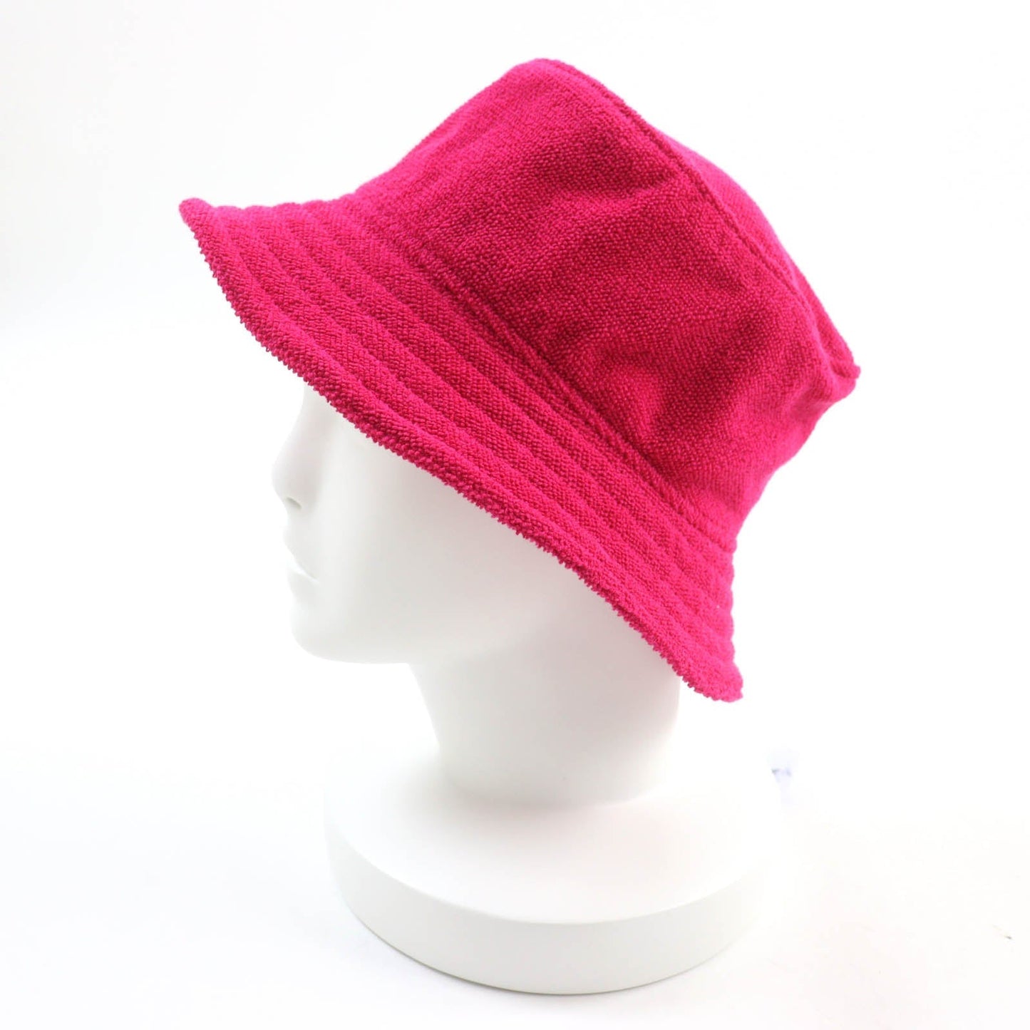 HERMES hat cotton shocking pink Davis Hat 57