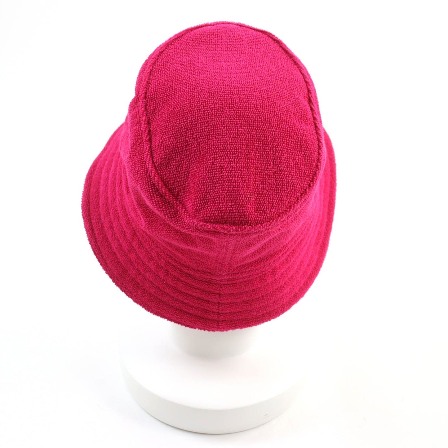 HERMES hat cotton shocking pink Davis Hat 57