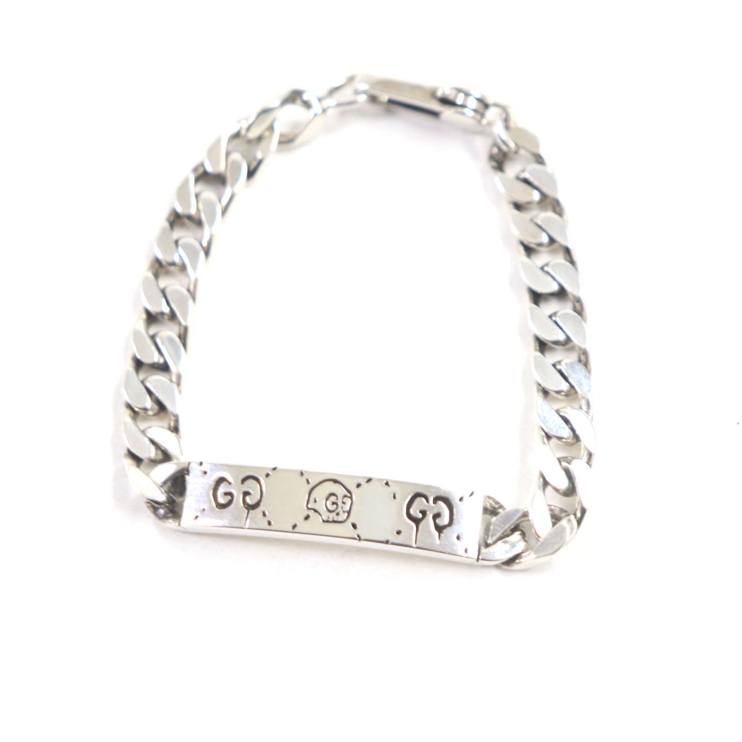GUCCI bracelet 455321 AG925 Silver ghost 16
