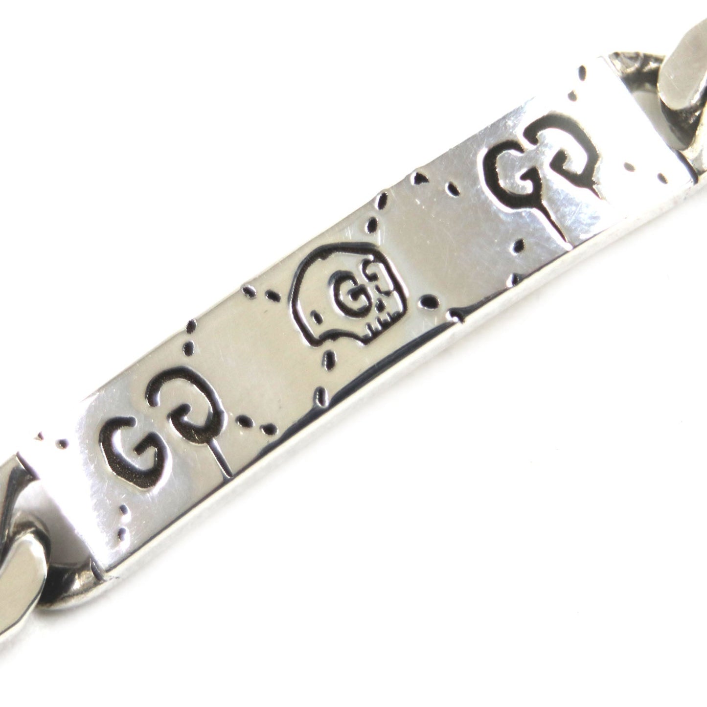 GUCCI bracelet 455321 AG925 Silver ghost 16