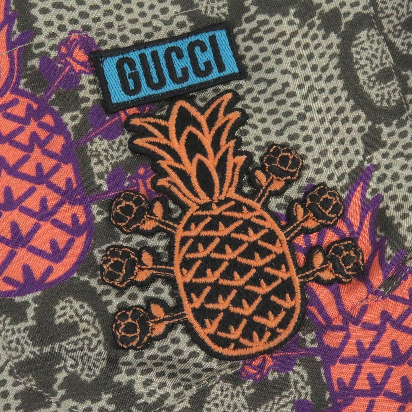 GUCCI Short sleeve shirt 669202 silk beige 46