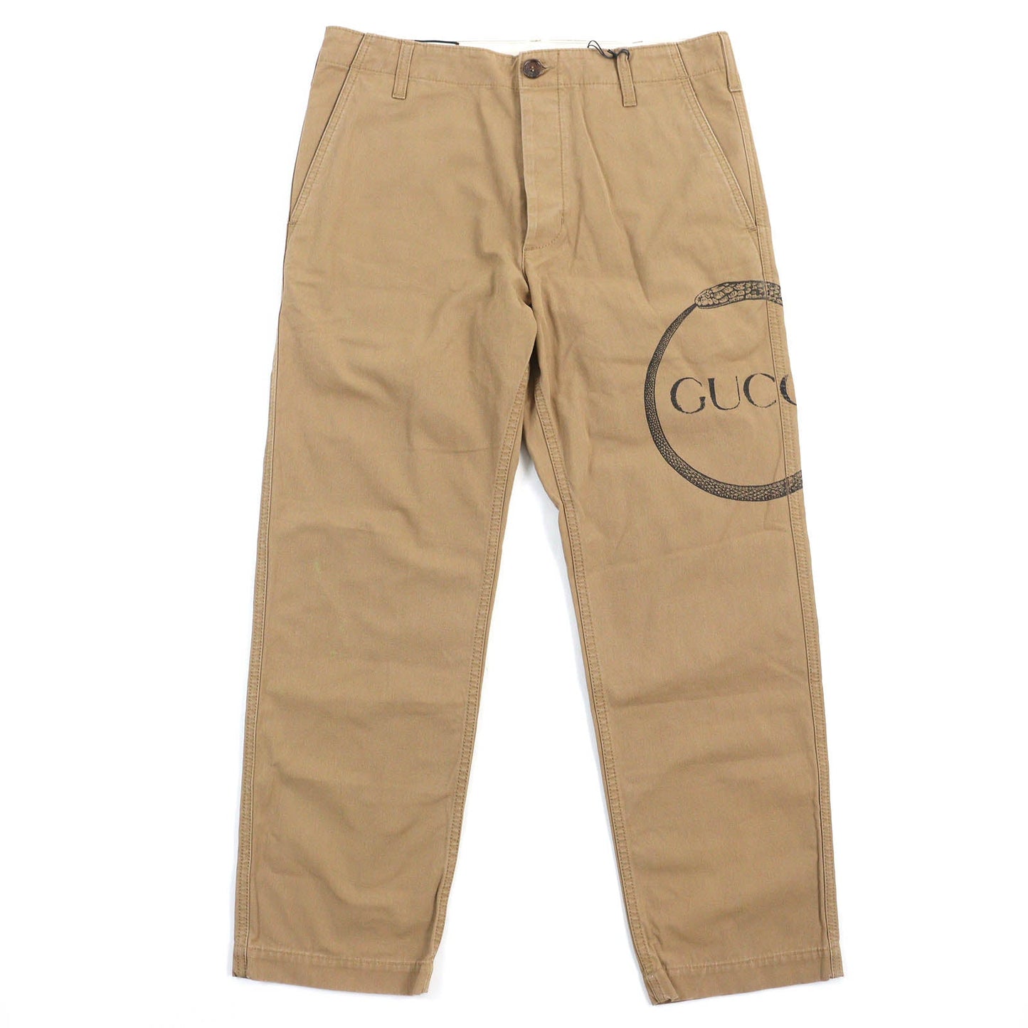 GUCCI Pants 489281 cotton Brown beige type 34