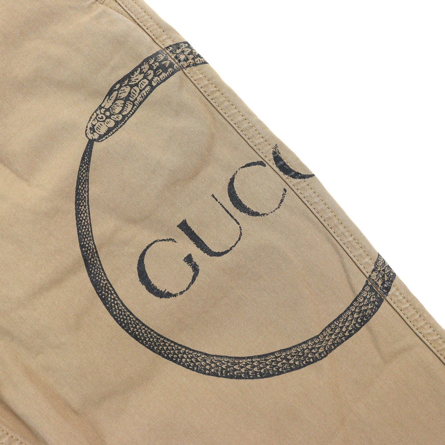 GUCCI Pants 489281 cotton Brown beige type 34