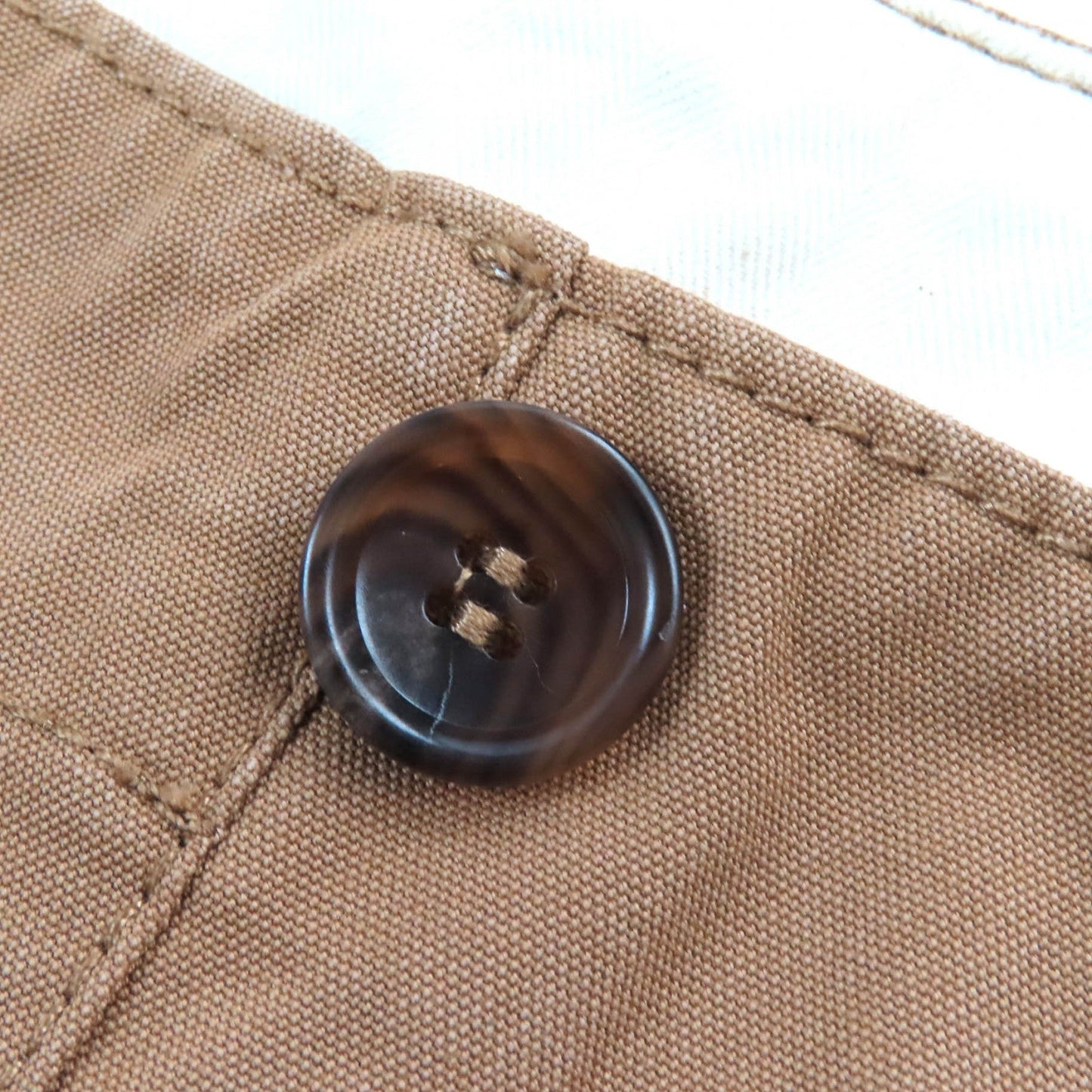 GUCCI Pants 489281 cotton Brown beige type 34