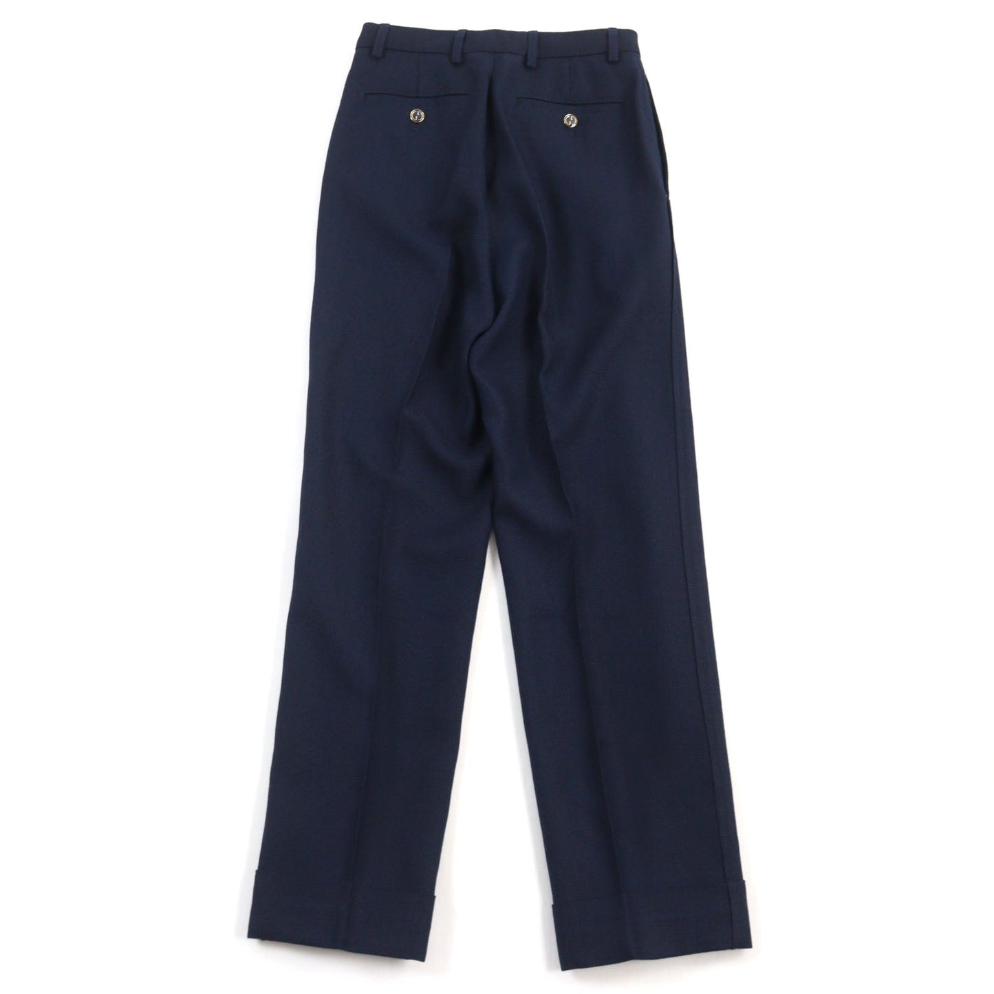 GUCCI Pants 686578 Rayon Navy 36