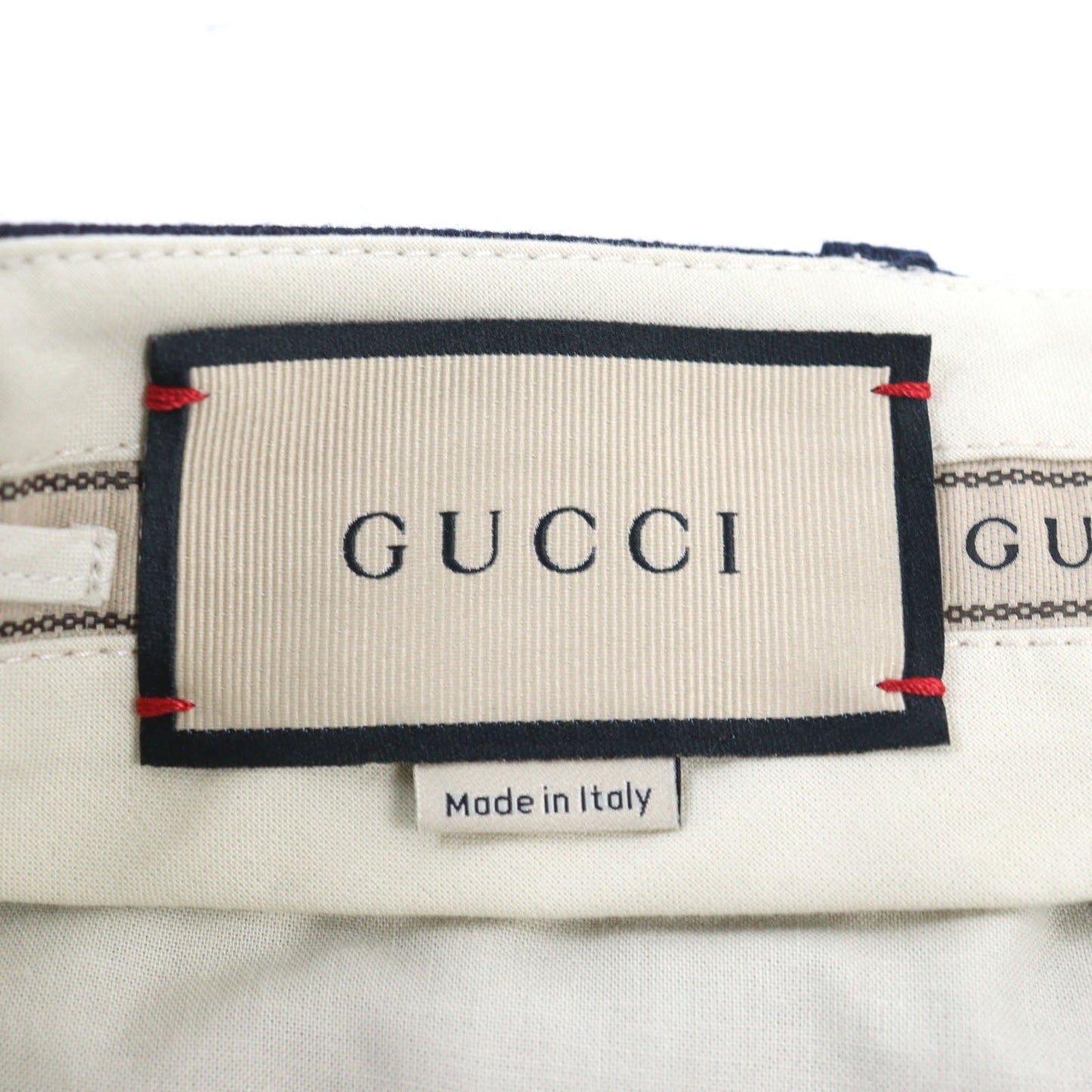 GUCCI Pants 686578 Rayon Navy 36