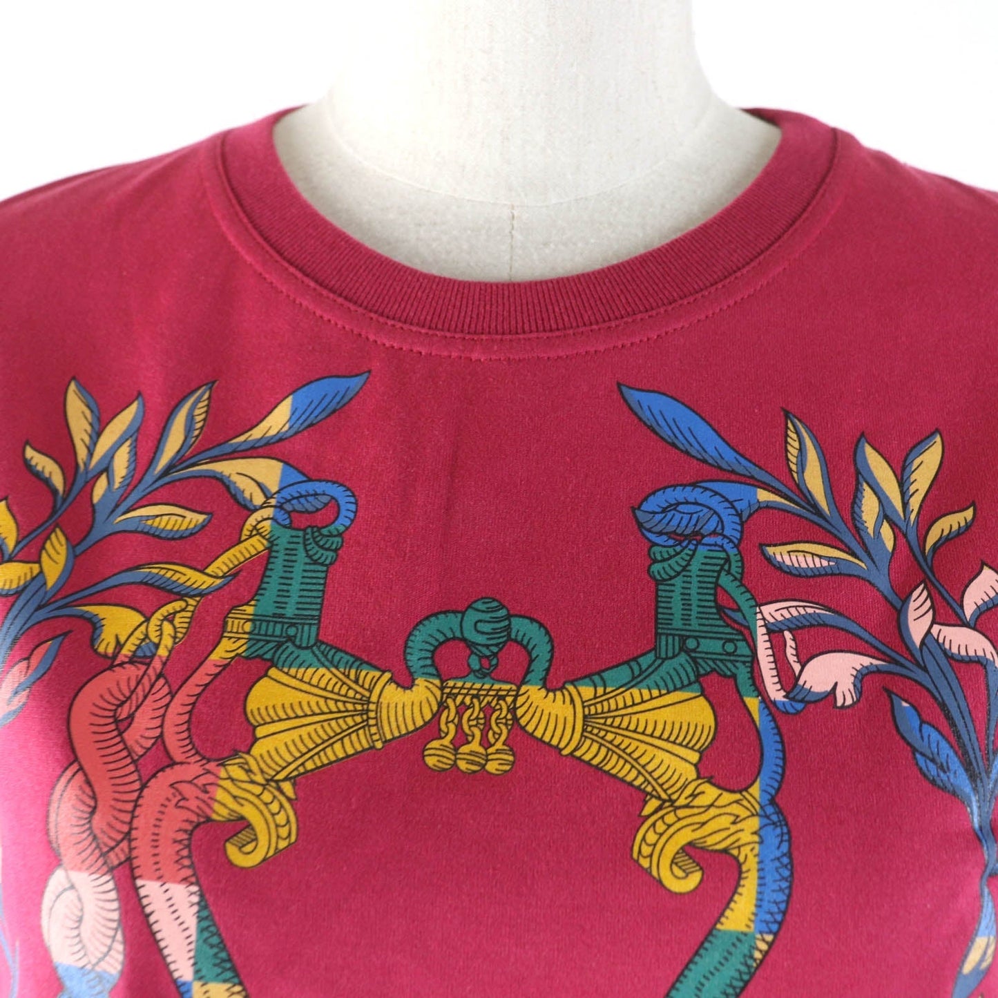 HERMES tops 4E4629DA cotton Pink type 38
