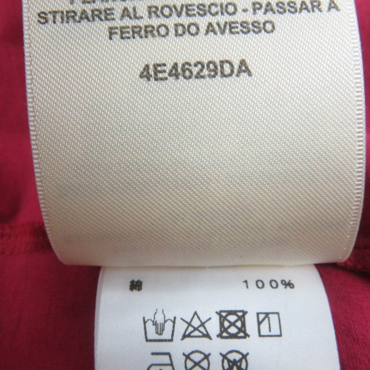 HERMES tops 4E4629DA cotton Pink type 38