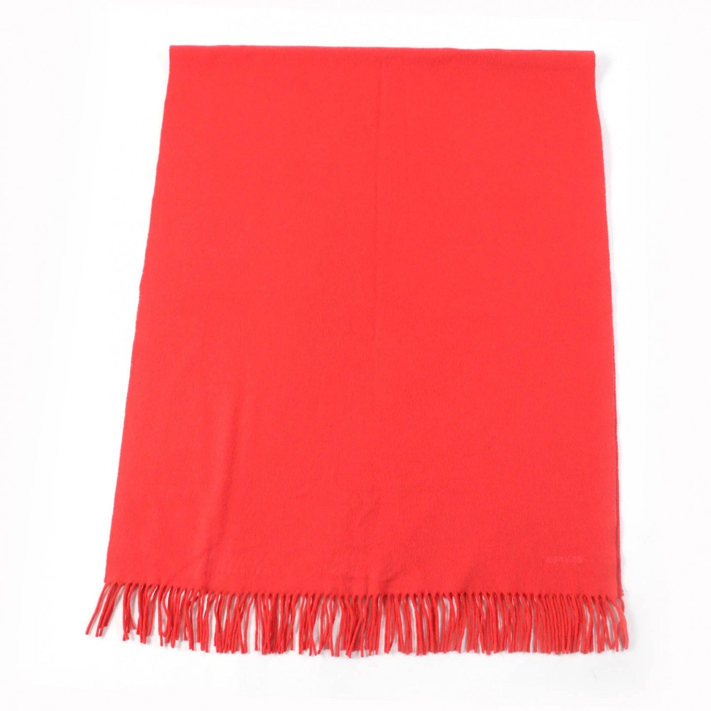 HERMES Stall cashmere Red type