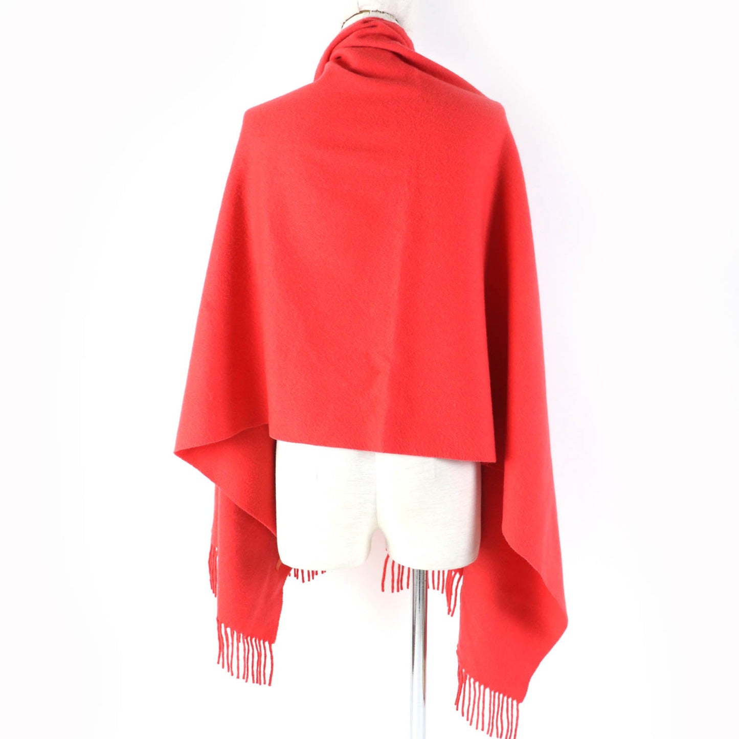 HERMES Stall cashmere Red type